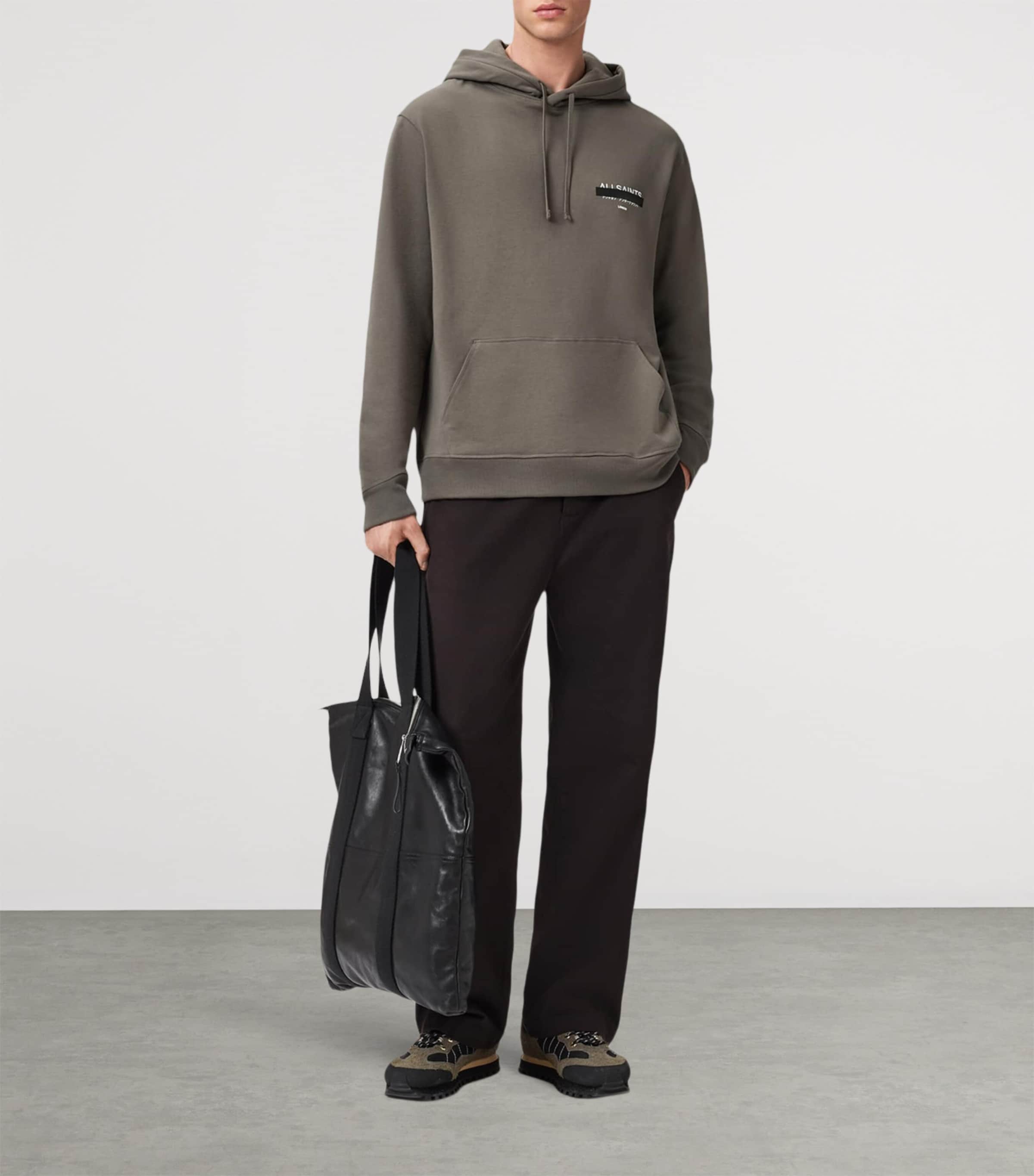 Organic Cotton Redact Hoodie FOREST GREEN Image 3