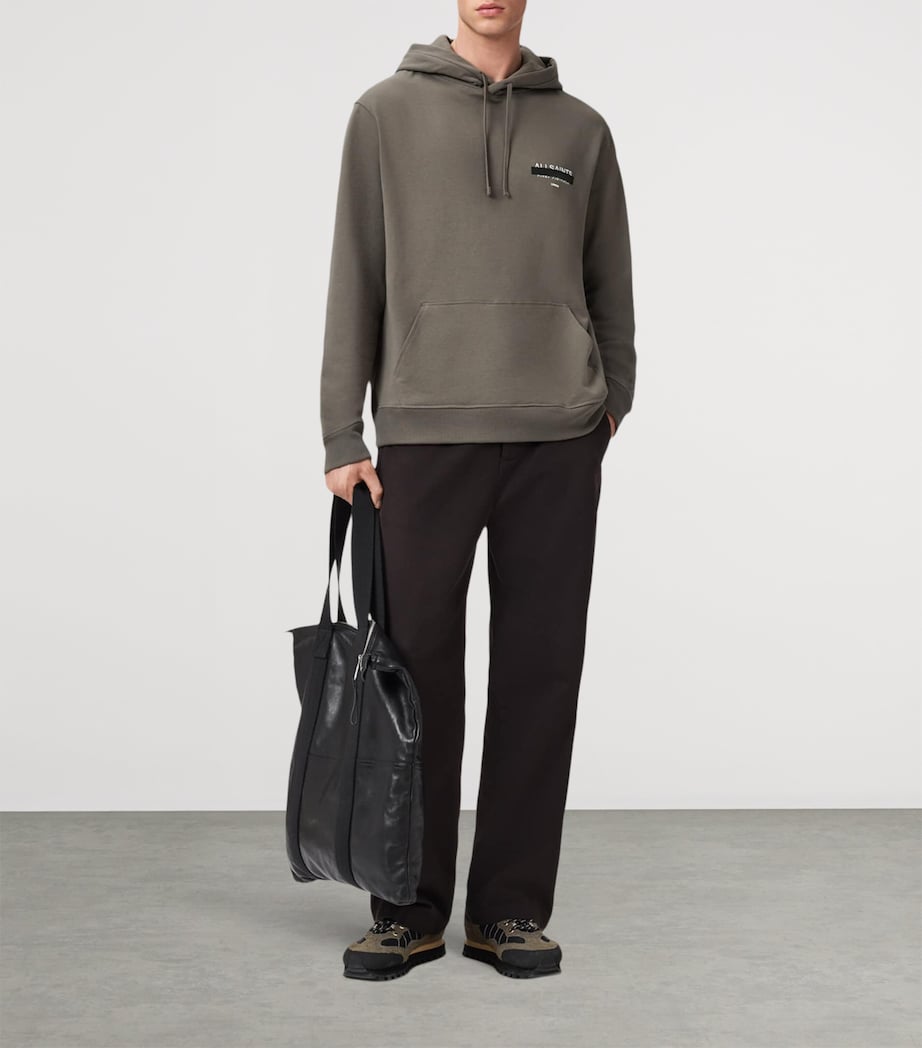 Organic Cotton Redact Hoodie FOREST GREEN Image 3