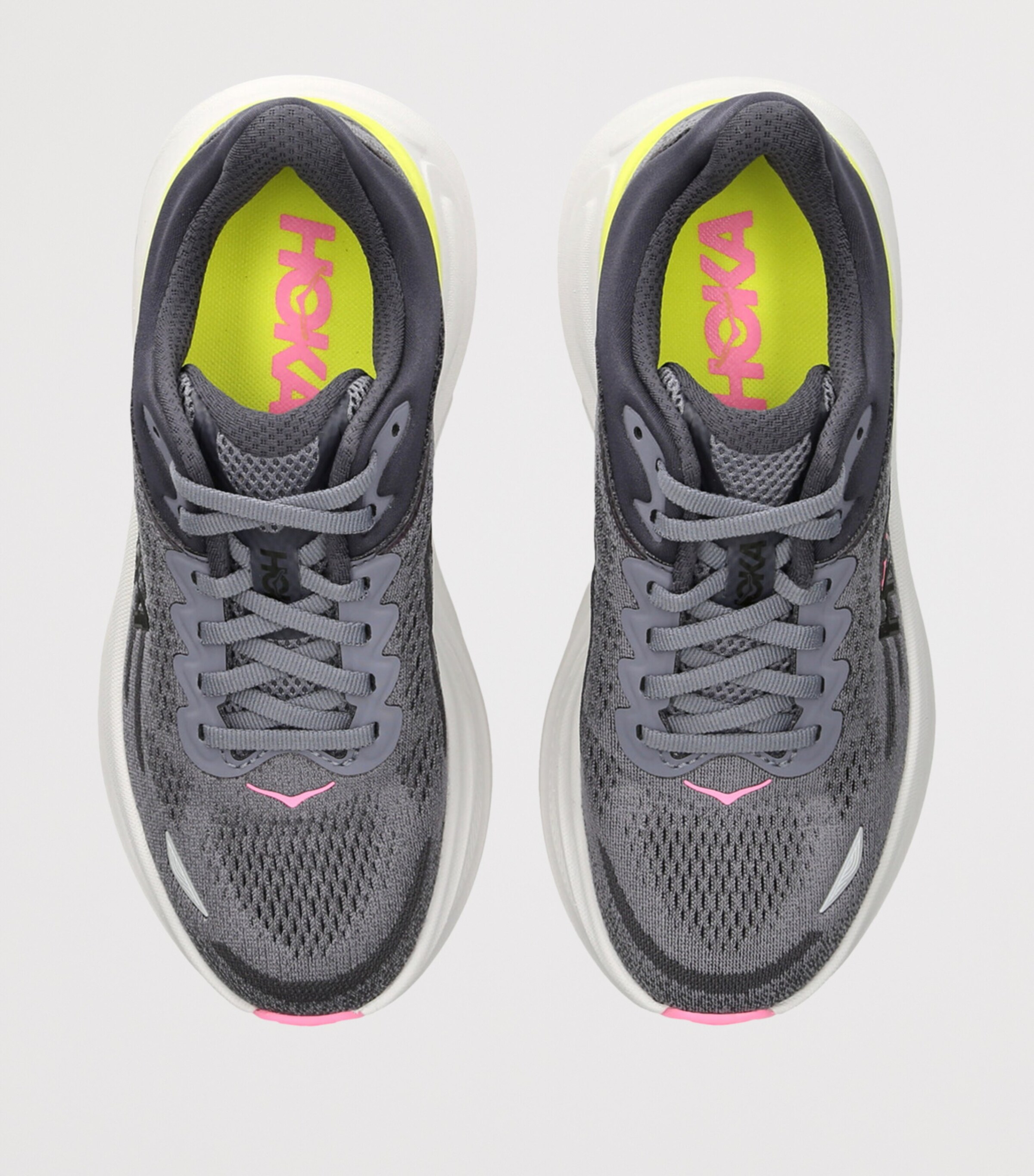 Hoka Bondi 9 Running Sneakers Grey Image 4
