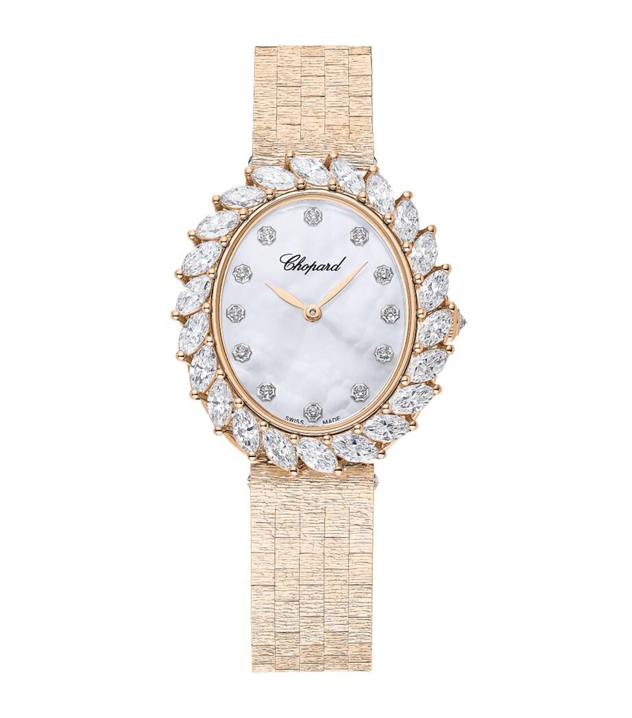 Rose Gold and Diamond L'Heure du Diamant Watch 30mm 18K ROSE GOLD Image 1