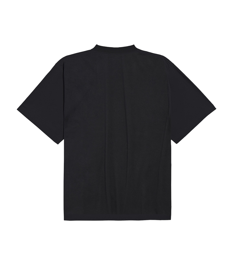 Balenciaga Mens Graphic Print T-Shirt Image 2