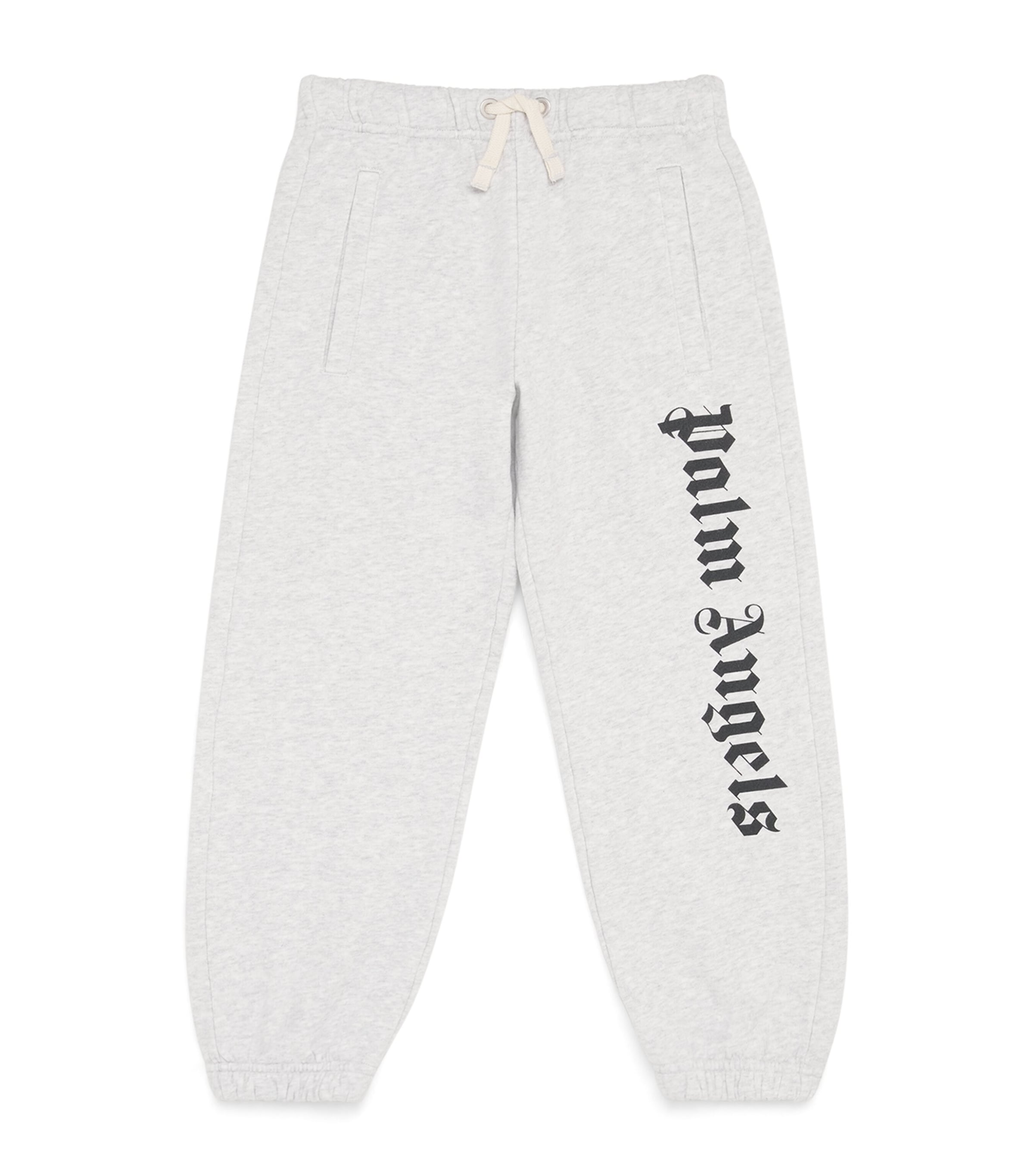 Palm Angels Cotton Classic Logo Sweatpants In White