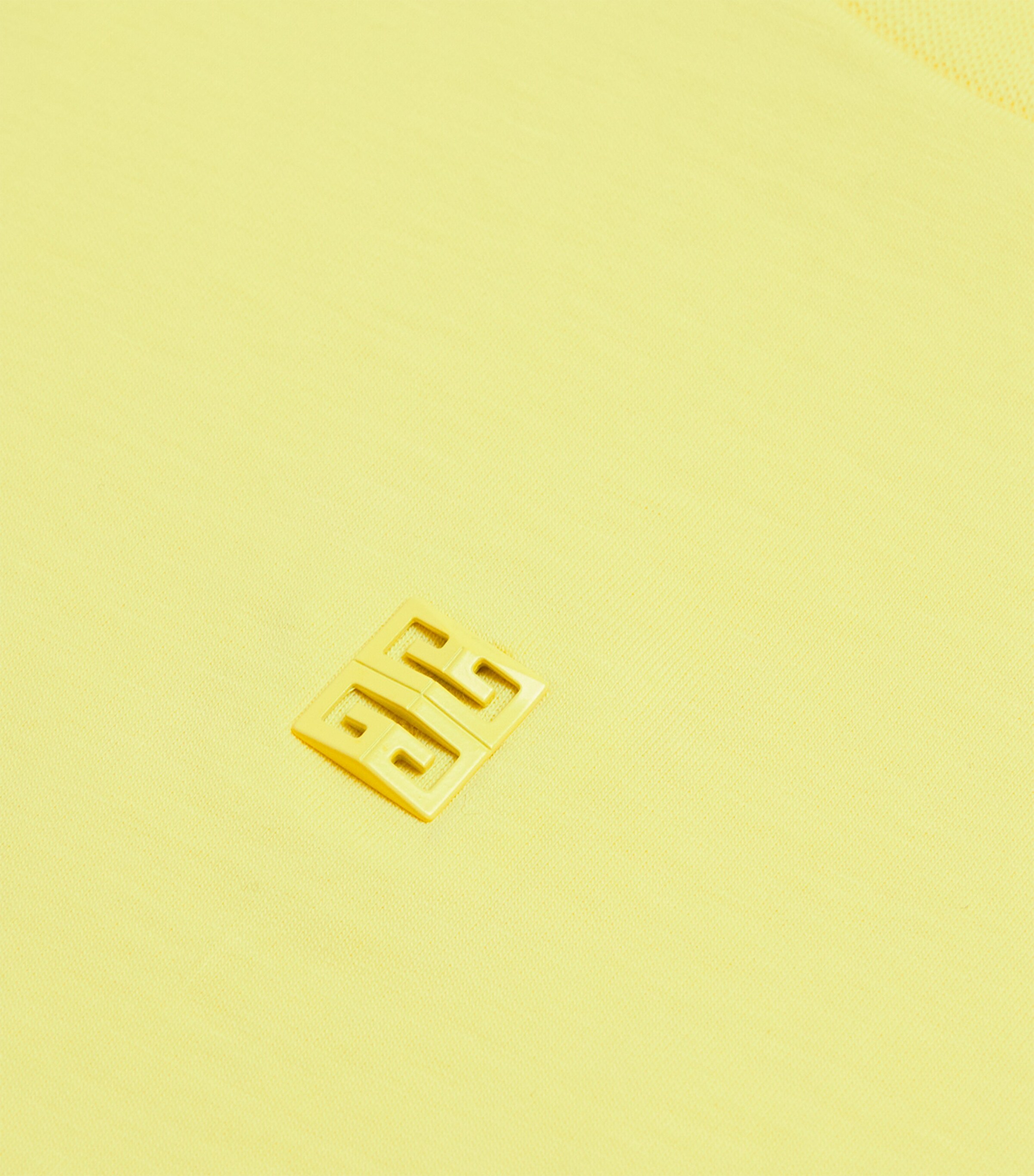 Givenchy Kids Cotton 4G Logo T-Shirt (4-12+ Years) Gold Yellow Image 3