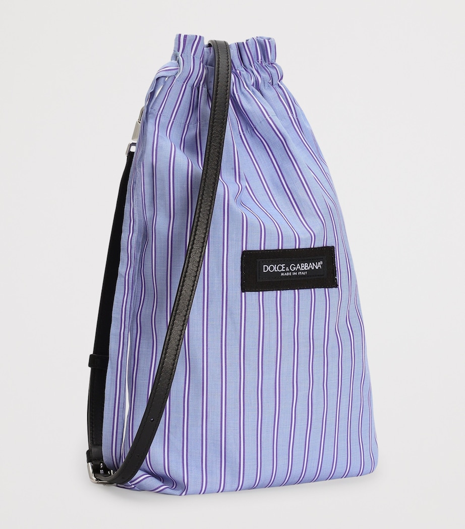 Dolce&Gabbana Cotton Poplin Crossbody Pouch Multicolor Azz Image 3