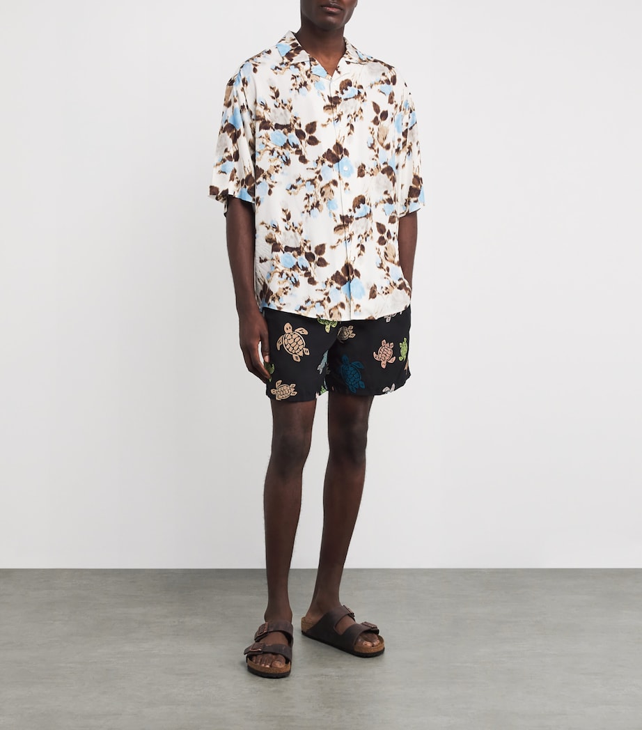 Turtle Mistral Swim Shorts 990 BLACK Image 2