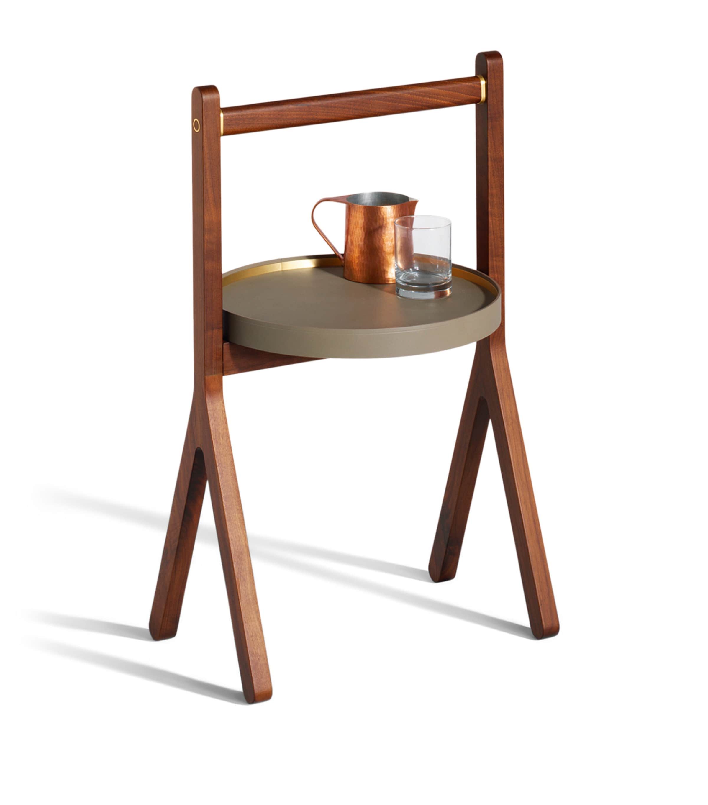 Poltrona Frau Ren Side Table Saddle Extra Polvere Image 2