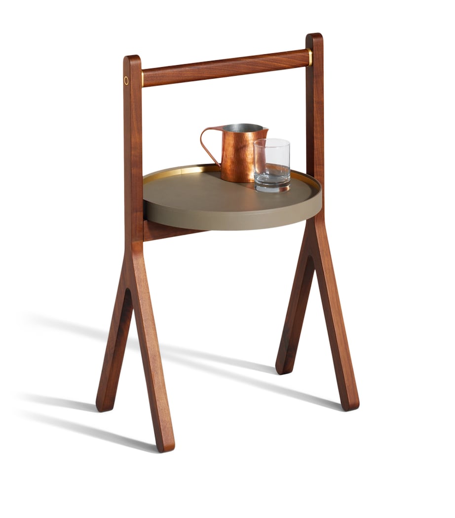 Poltrona Frau Ren Side Table Saddle Extra Polvere Image 2