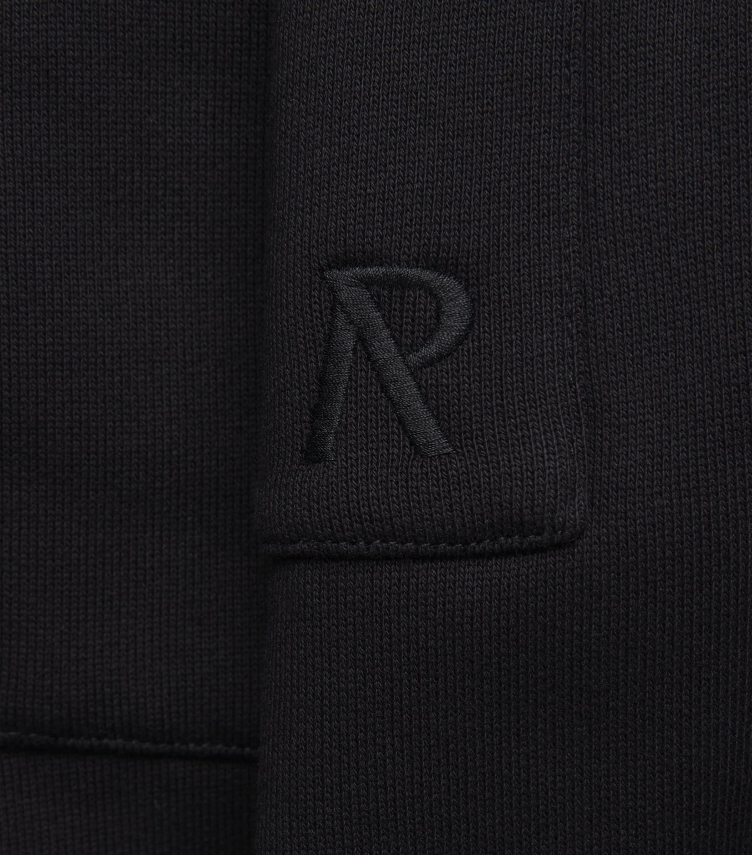 Represent Mens Cotton Initial Sweatpants Black Image 6