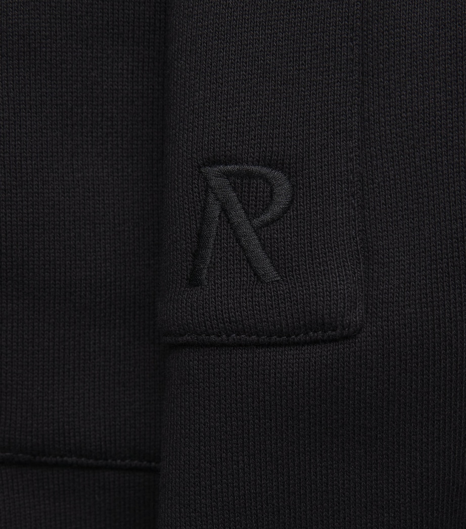 Represent Mens Cotton Initial Sweatpants Black Image 6