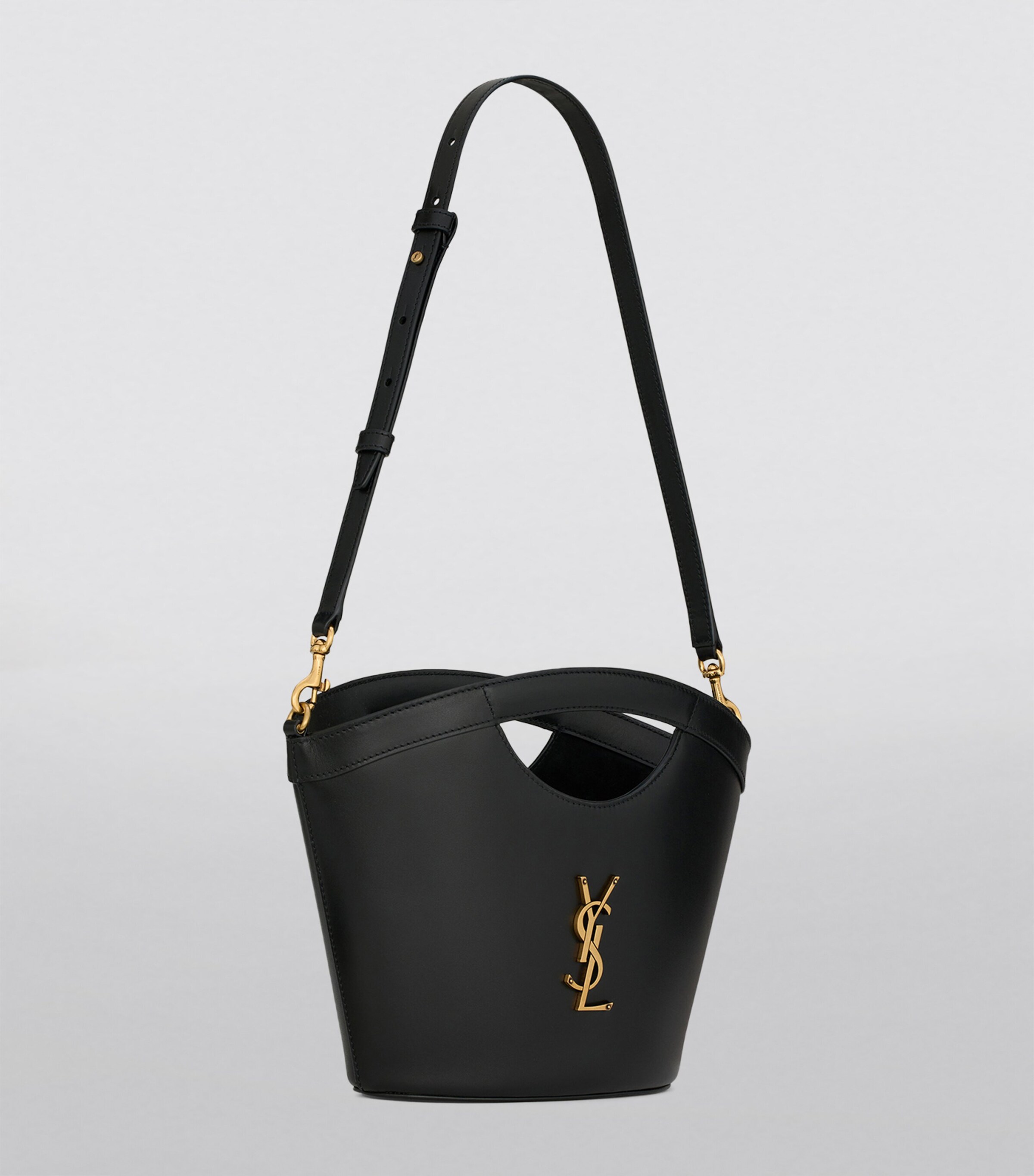 Saint Laurent Mini Leather Tote Bag Image 3