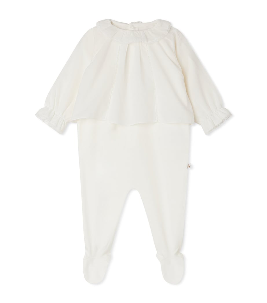 Cotton All-In-One Pyjamas UPB BLANC LAIT Image 1