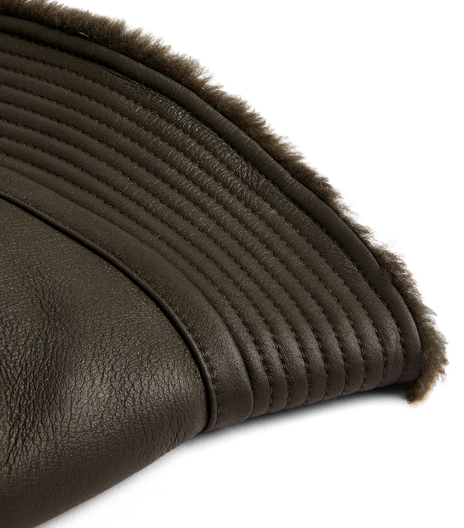 Yves Salomon Merino-Lambskin Bucket Hat Image 4