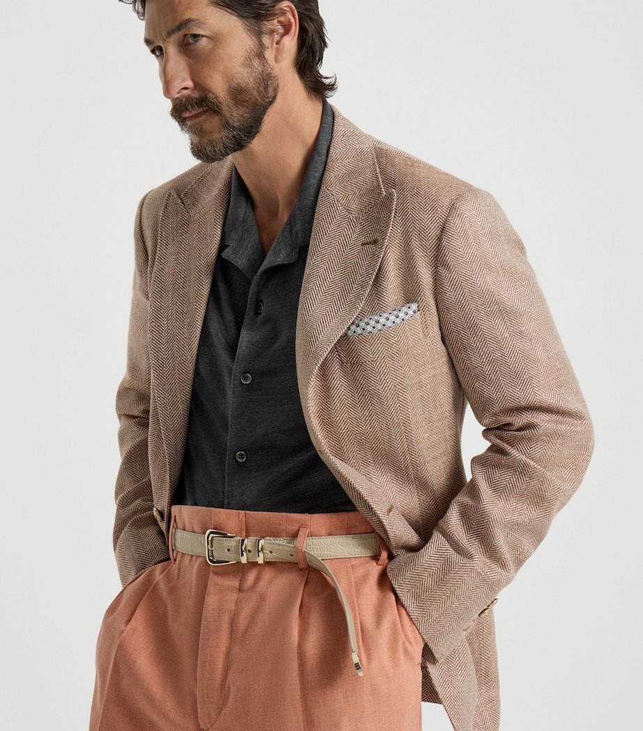 Single-Breasted Blazer C068 Image 4