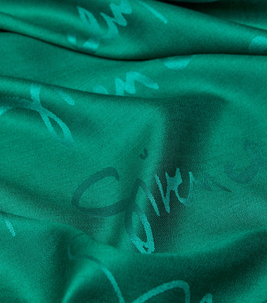 Givenchy Silk-Wool Signature Shawl Image 2