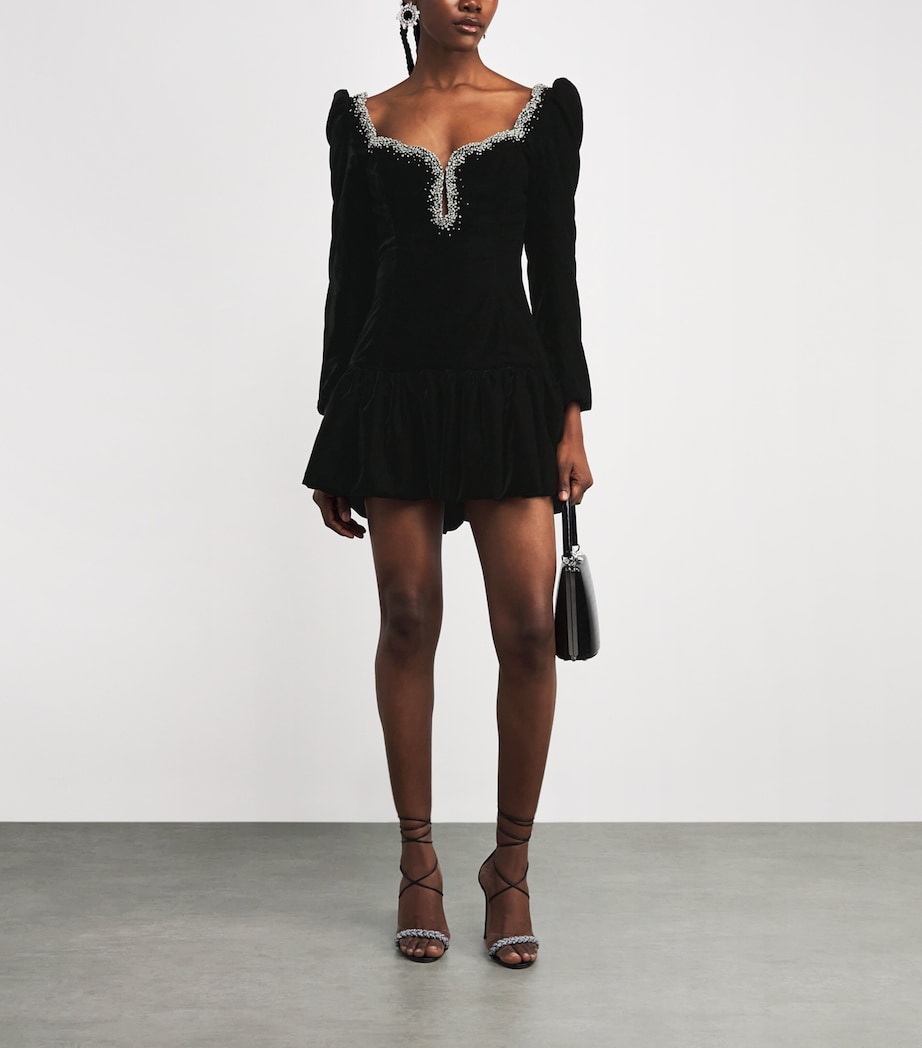 Velvet Edie Mini Dress JET Image 2