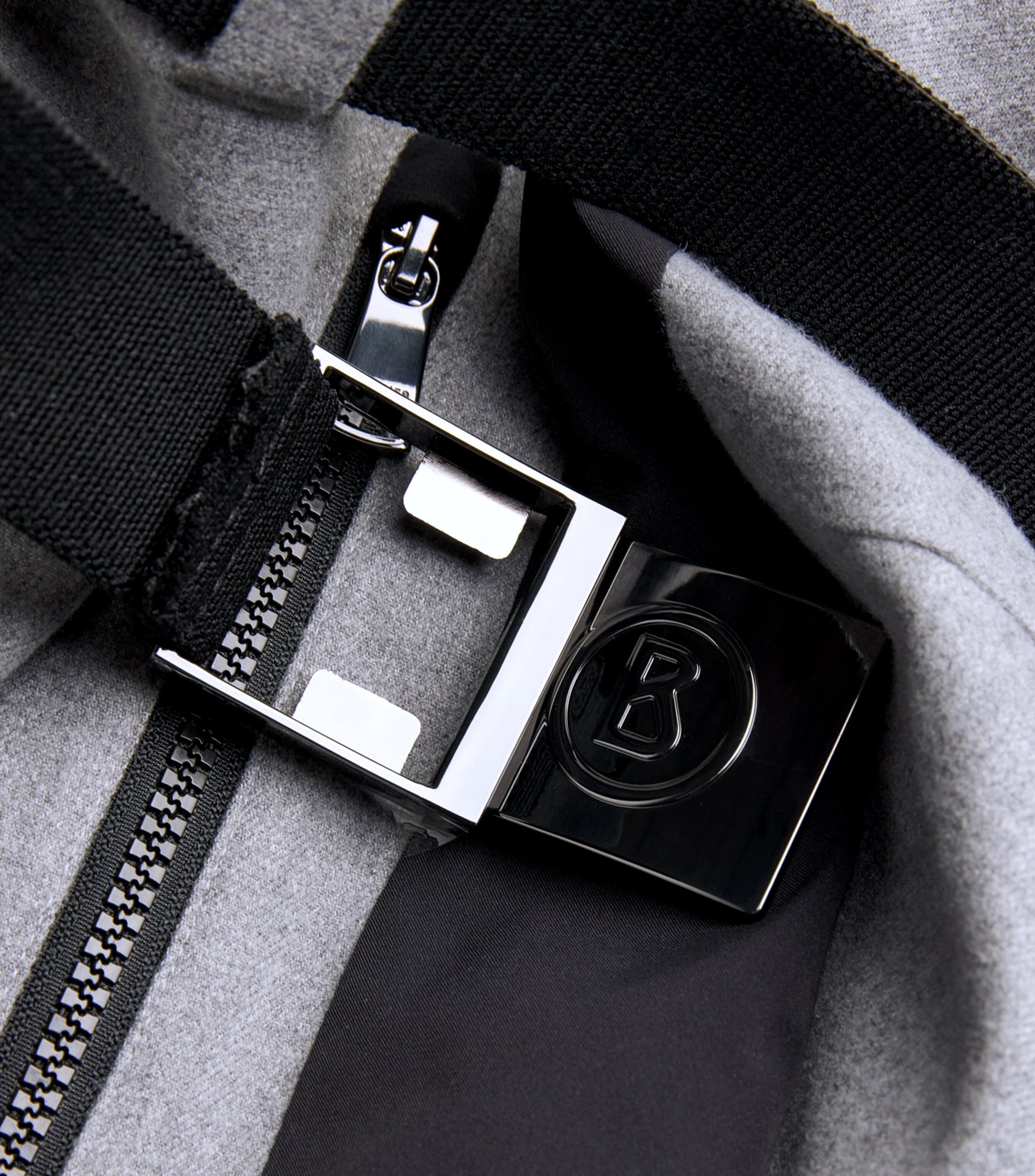 Water-Repellent Virgin Wool-Blend Wido Ski Trousers 012-LIGHT GREY MEL Image 5