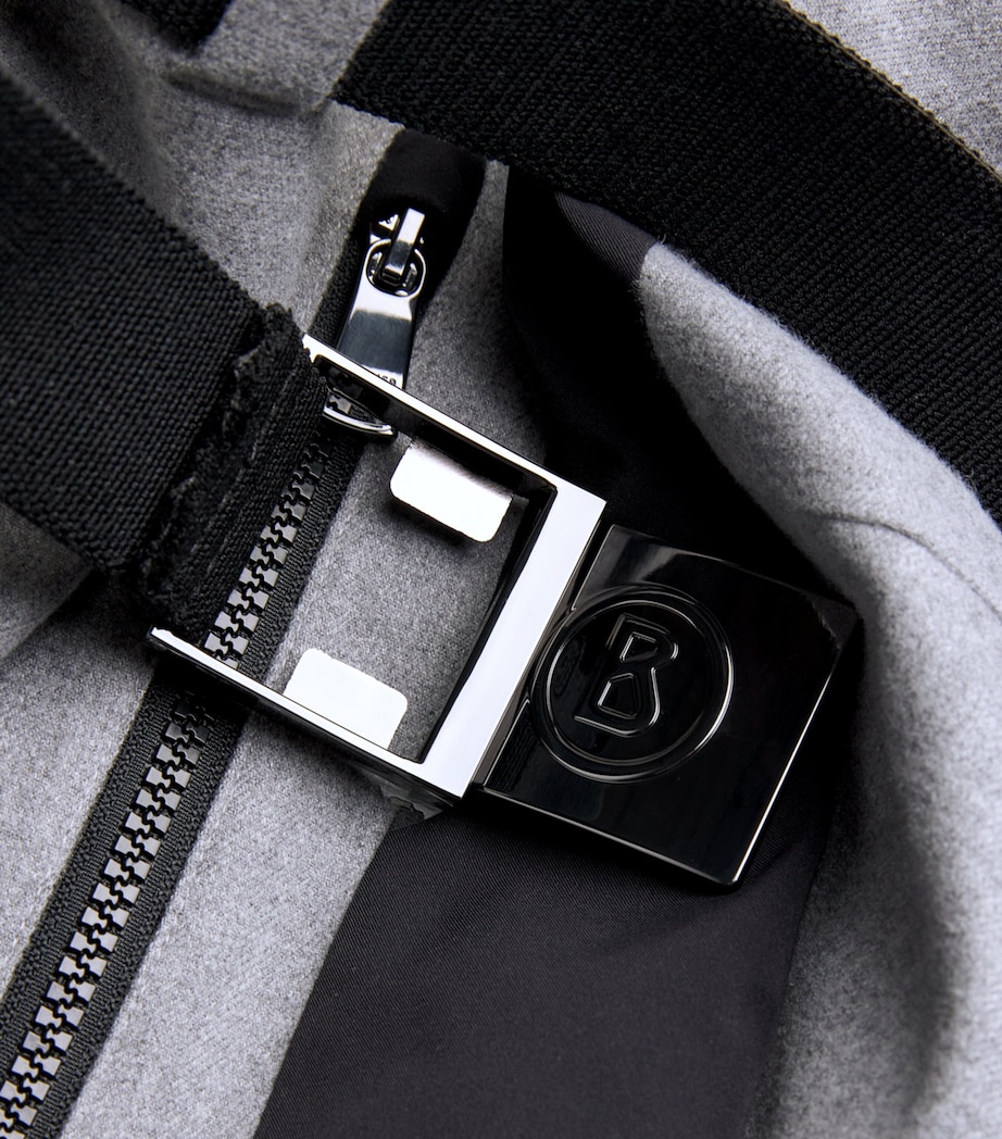 Water-Repellent Virgin Wool-Blend Wido Ski Trousers 012-LIGHT GREY MEL Image 5