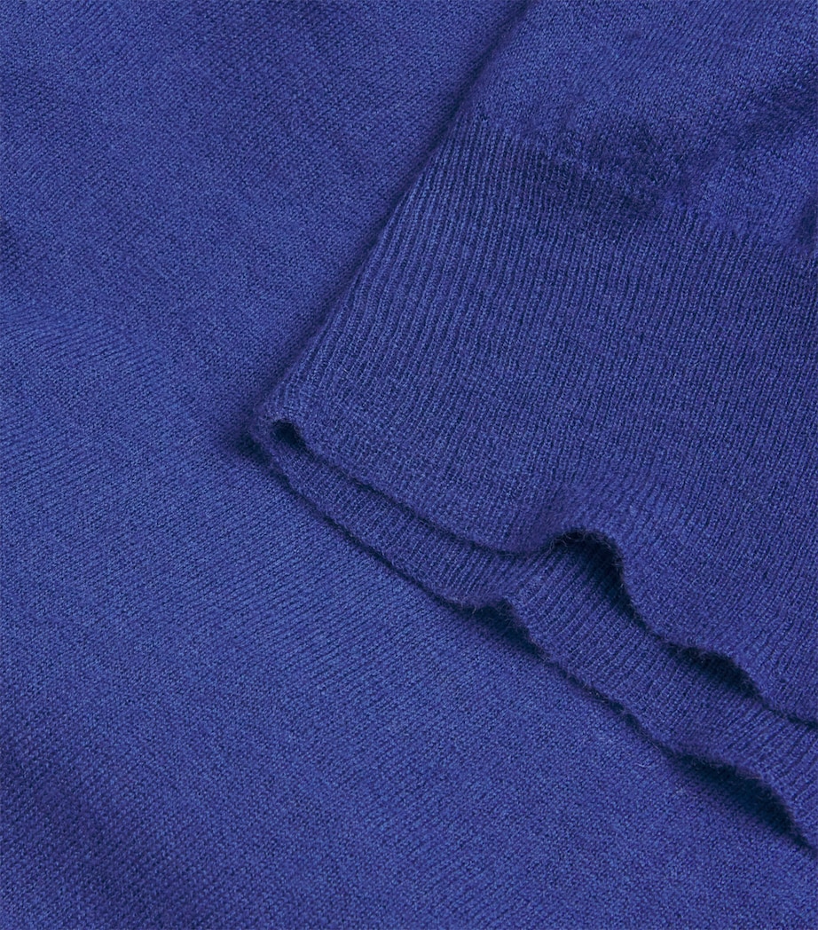 Cashmere Cashair Sweater COBALT Image 5