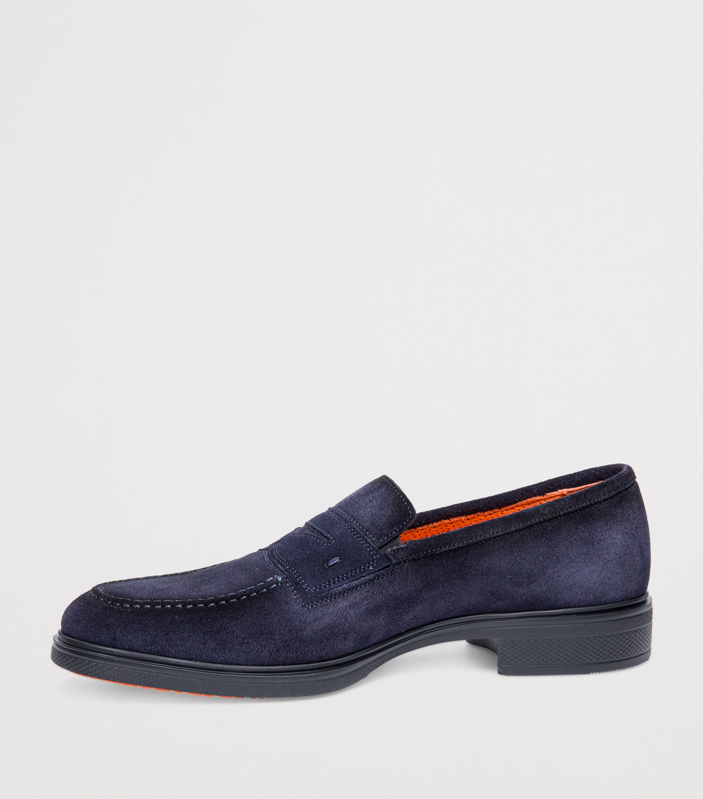 Suede Easy Penny Loafers NAVY Image 2