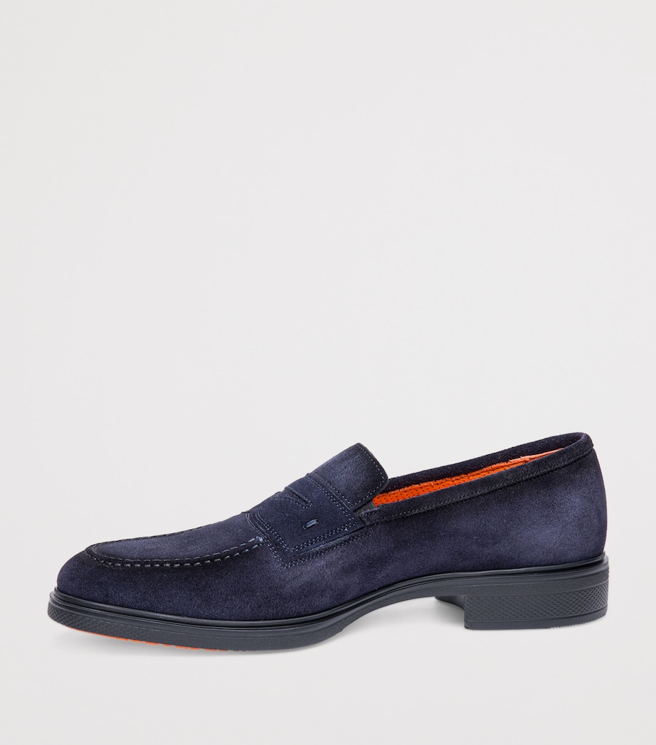 Suede Easy Penny Loafers NAVY Image 2