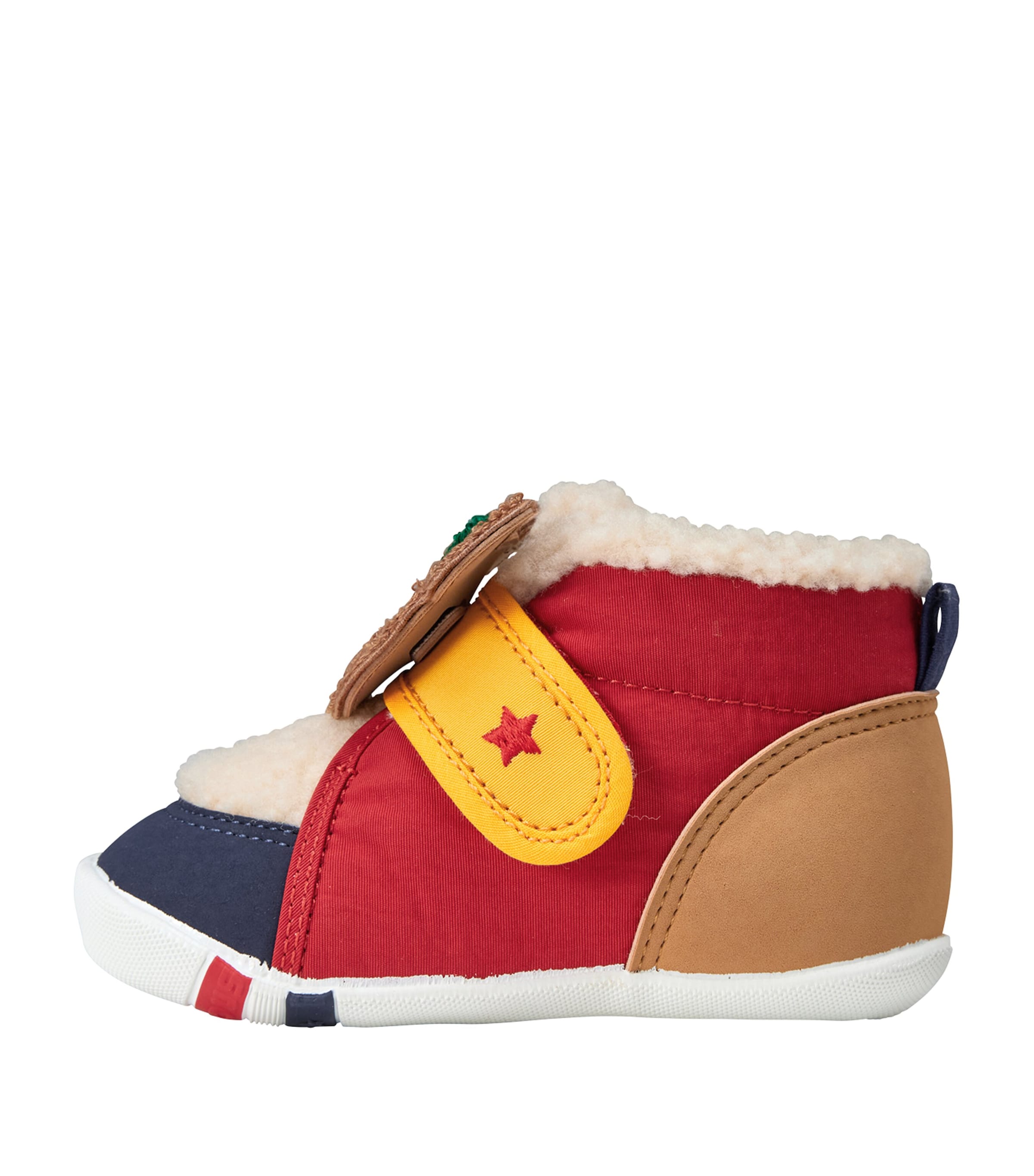 Miki House Fleece Appliqué Sneakers Image 1