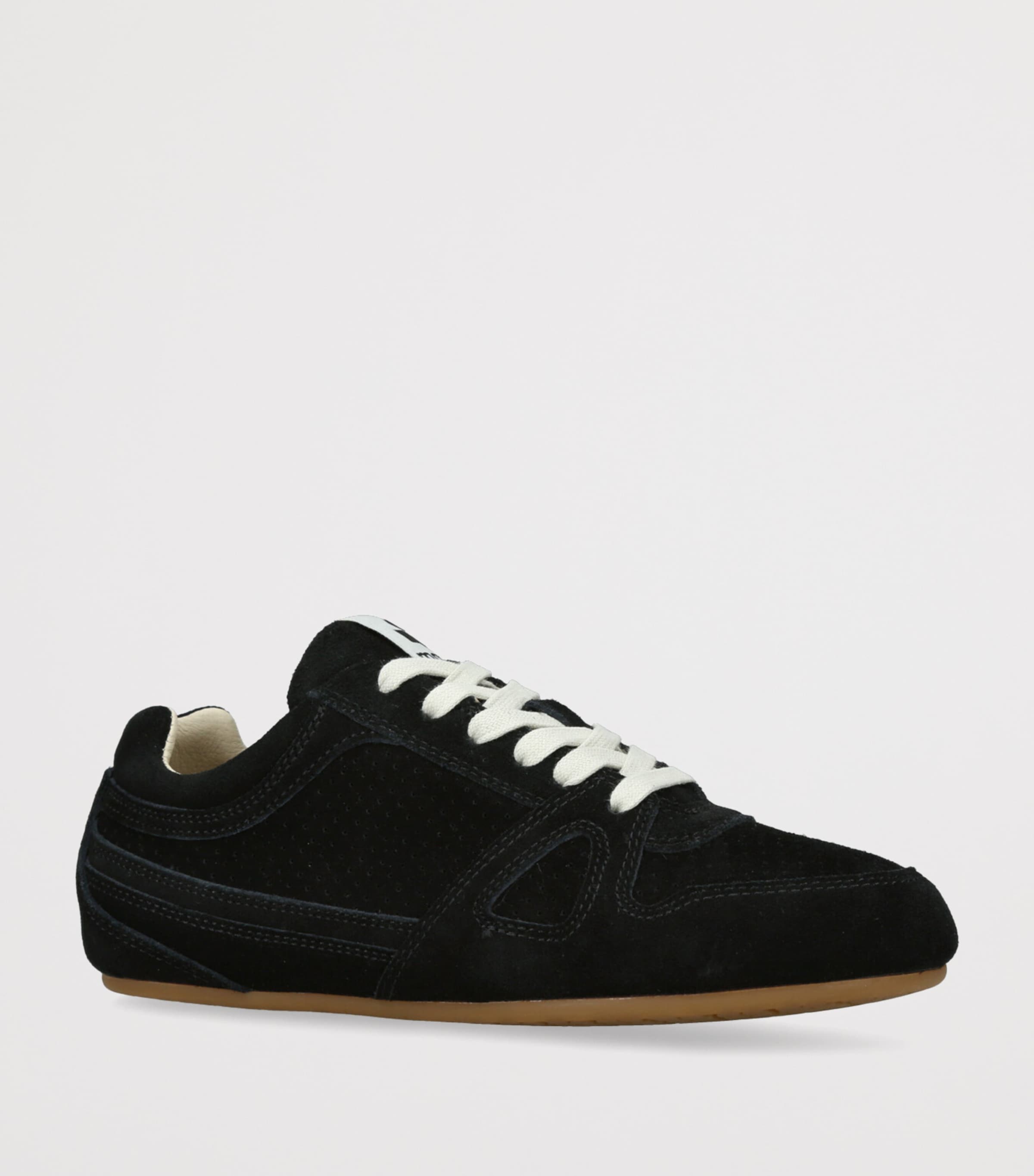Suede Senny Low Sneakers BLACK Image 3