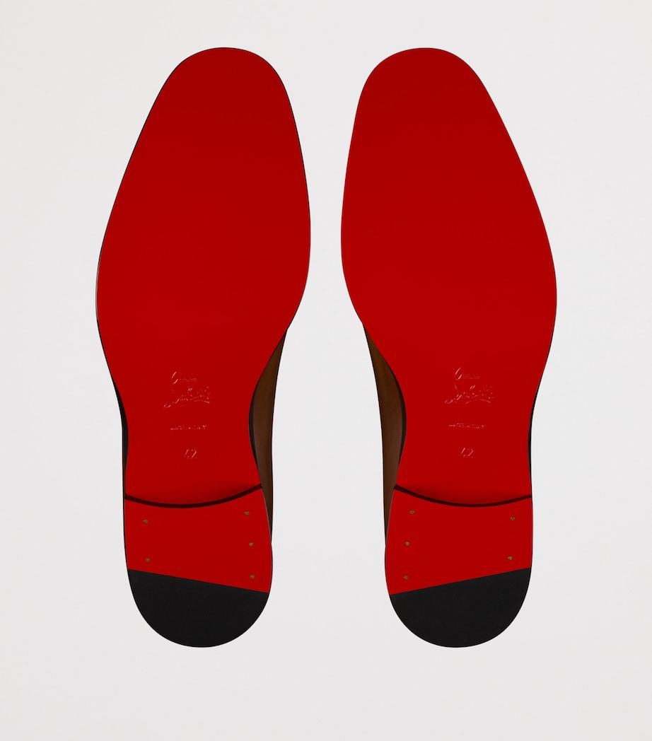 Christian Louboutin Chambelimonk Leather Monk Shoes Image 5