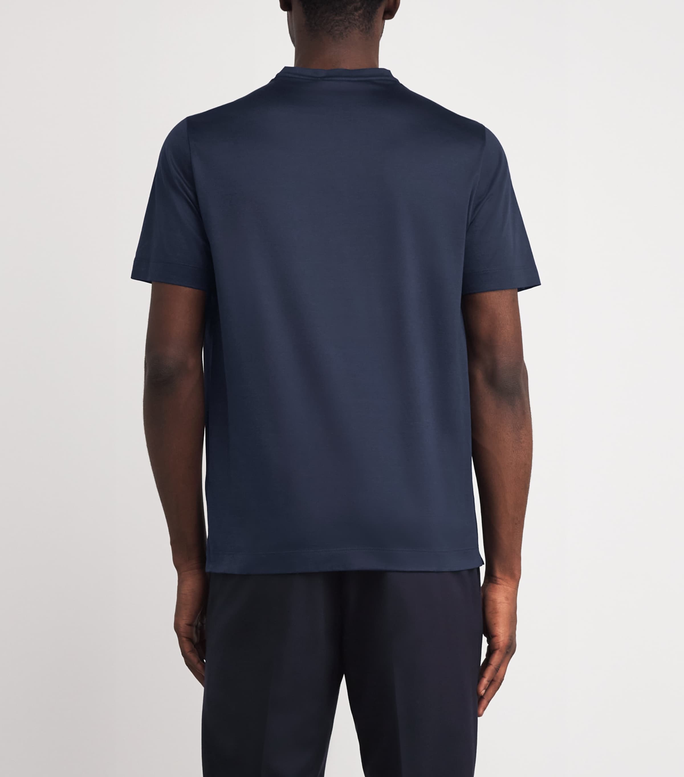 Cotton Double-Neck T-Shirt 300 Image 4