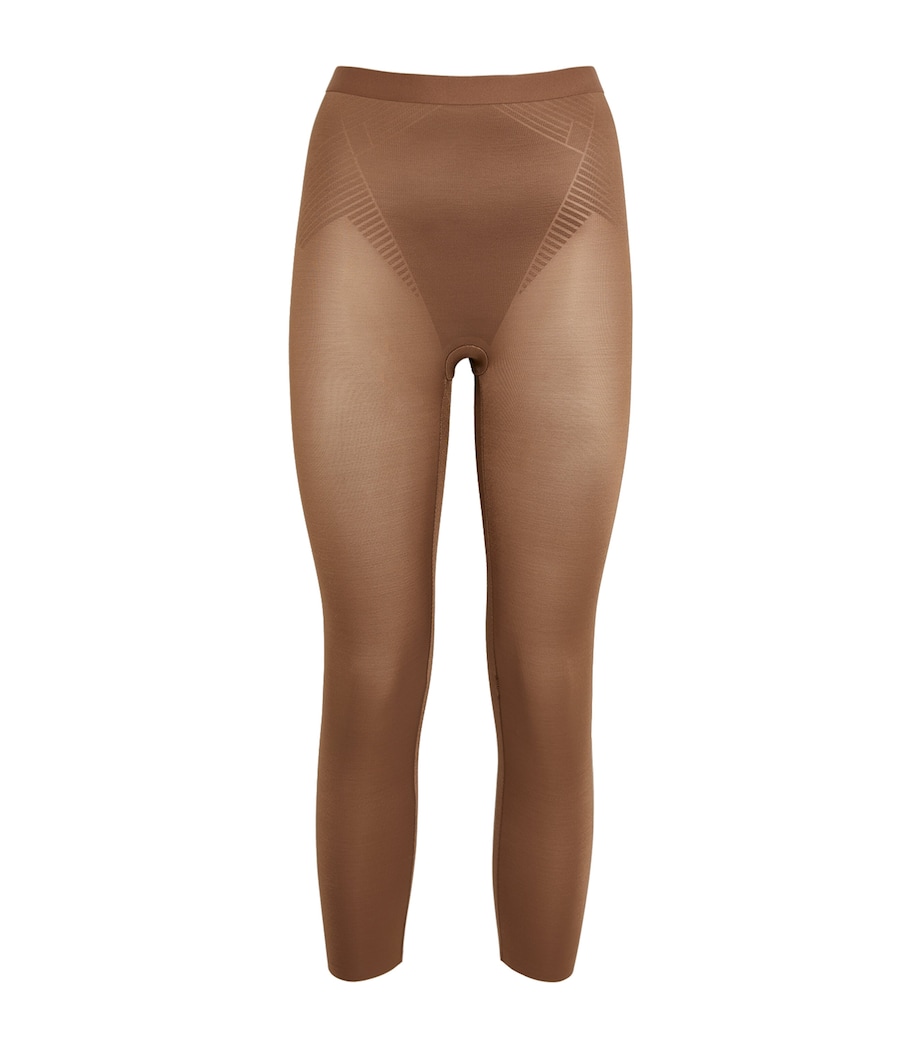 SPANXshape Invisible Capri Pants - Medium Control CHESTNUT BROWN Image 1