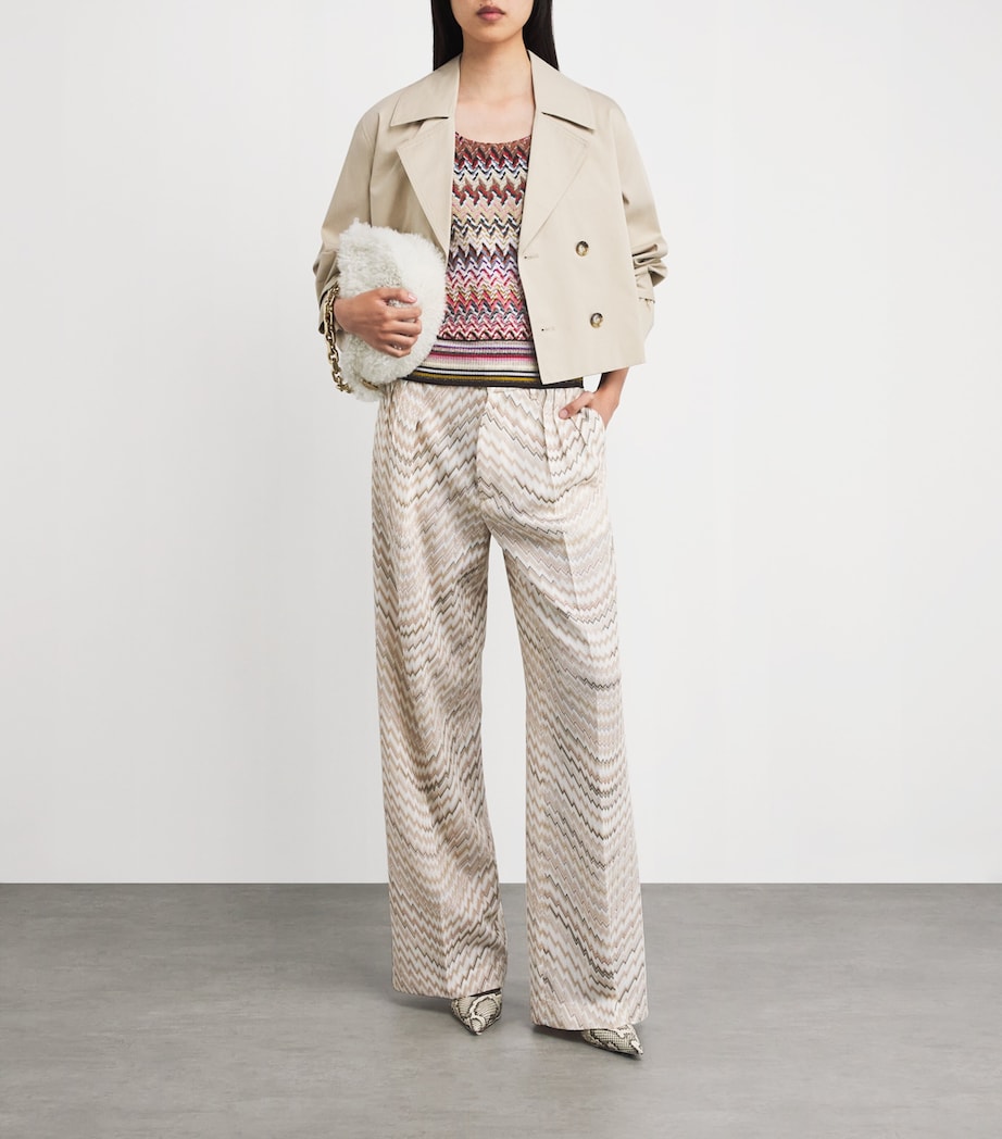 Zigzag Ribbed-Hem Tank Top SM9QY MULTICOLOR Image 2