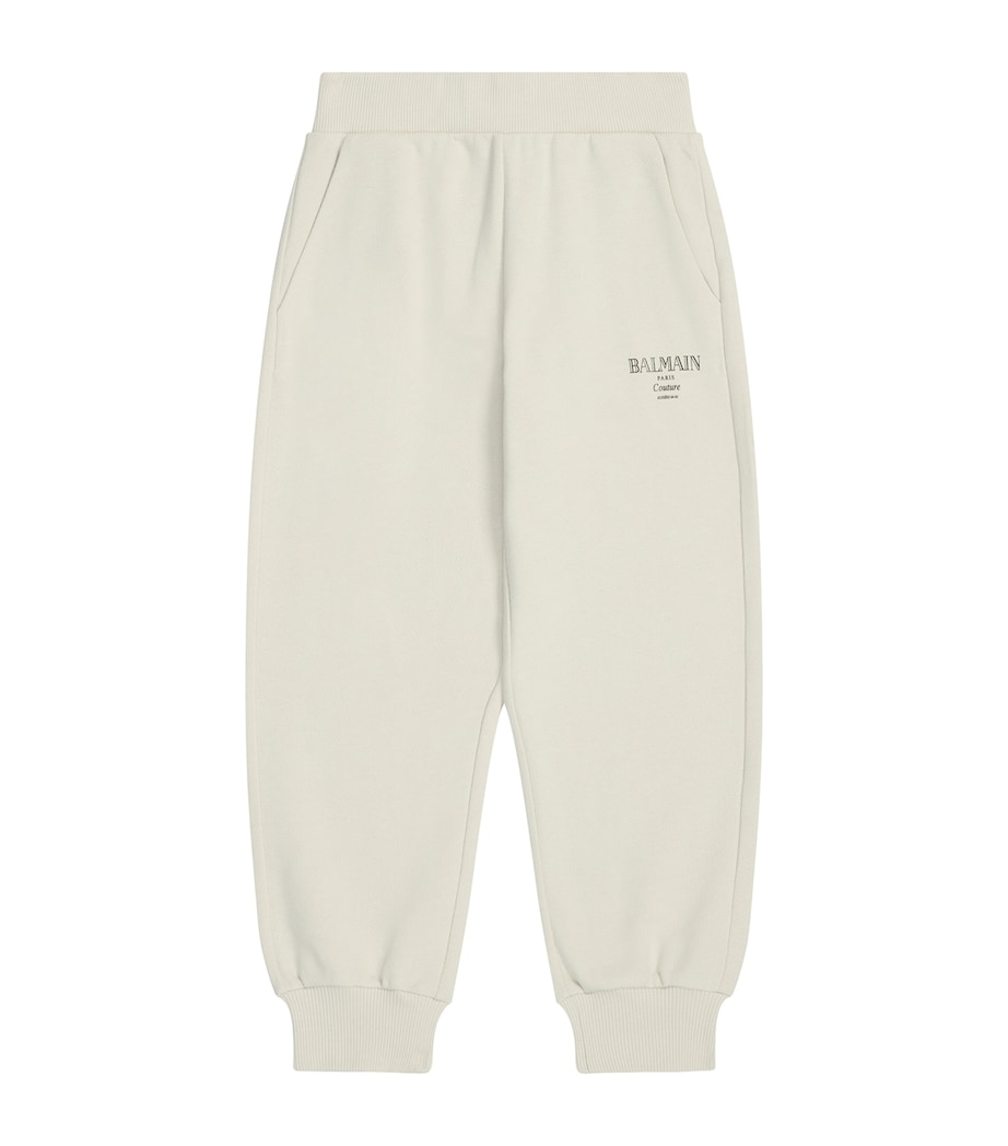 Elasticated Sweatpants (4-14 Years) 107NEBEIGE/NERO Image 1