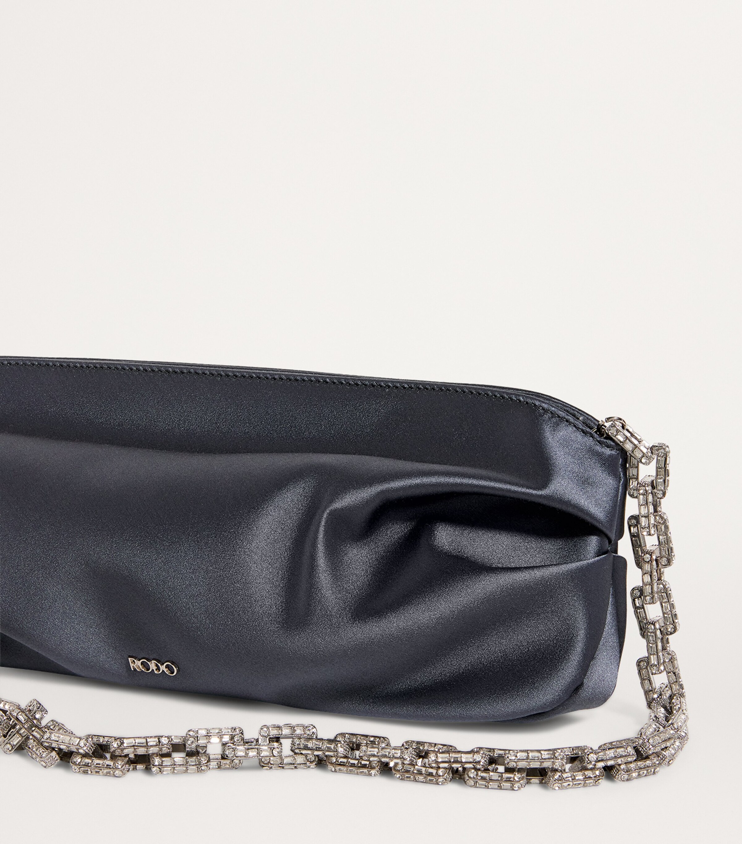 Satin Clutch Bag 0071 SATIN - HAVRE Image 6