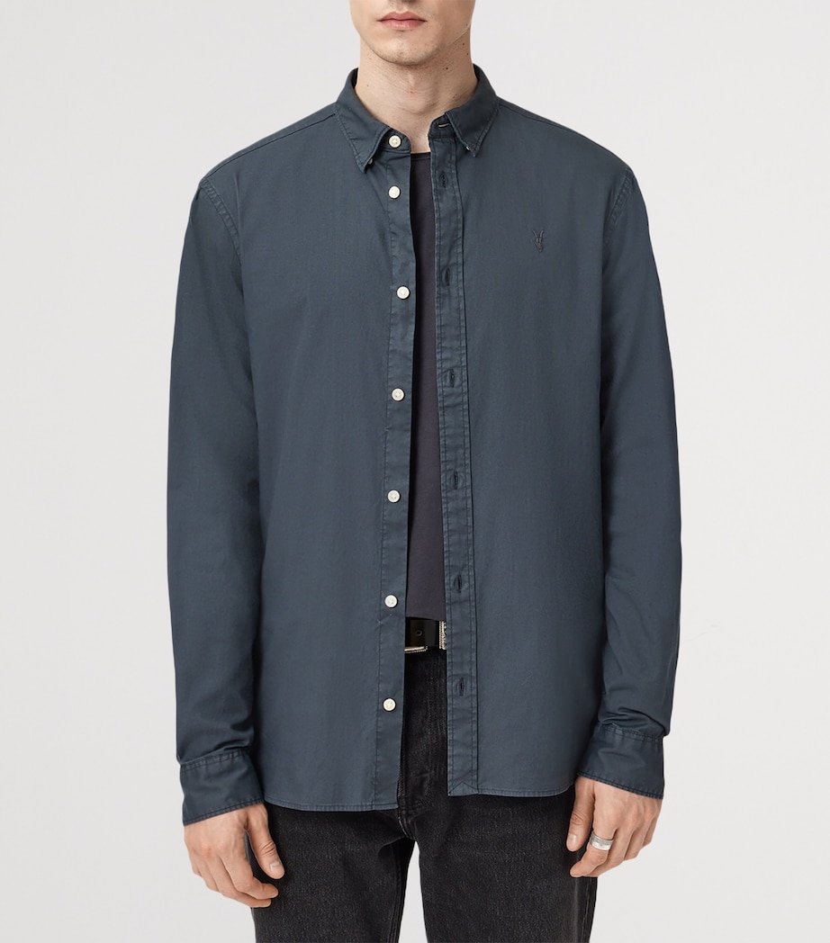 Stretch-Cotton Hawthorne Shirt SUNIL BLUE Image 6