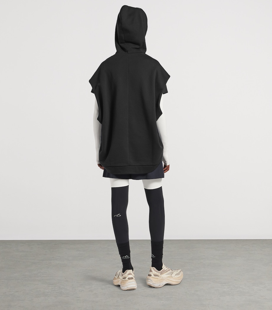 Balenciaga Mens Cotton Sleeveless Hoodie Image 3