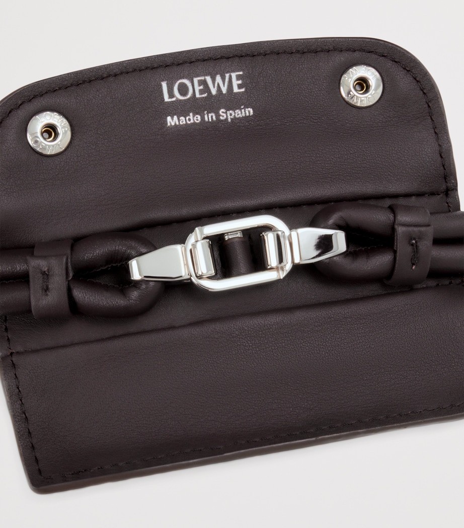 Small Calfskin Madrid Shoulder Bag DARK EBONY Image 13