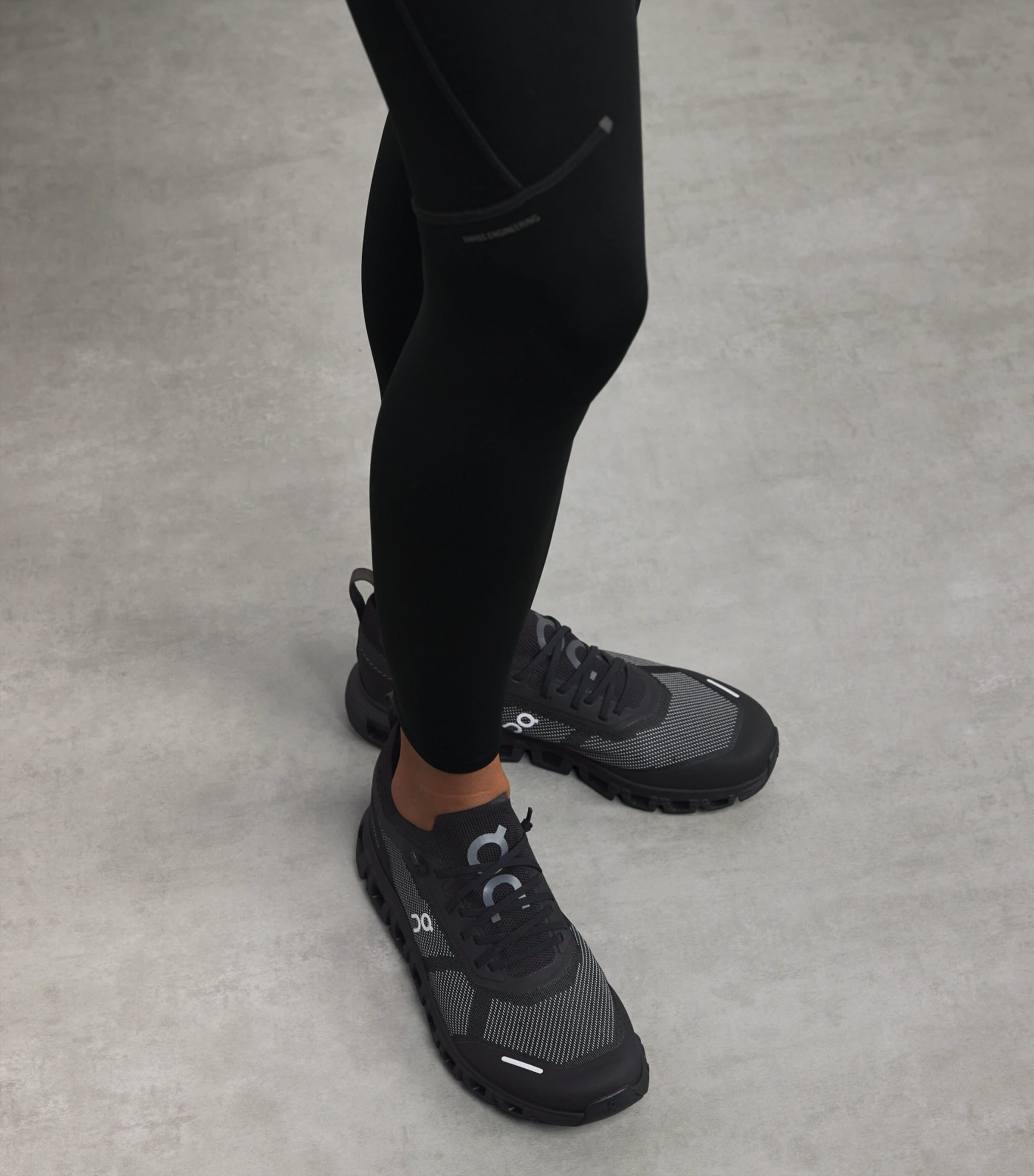 Cloud 6 Versa Trainers BLACK | ECLIPSE Image 2