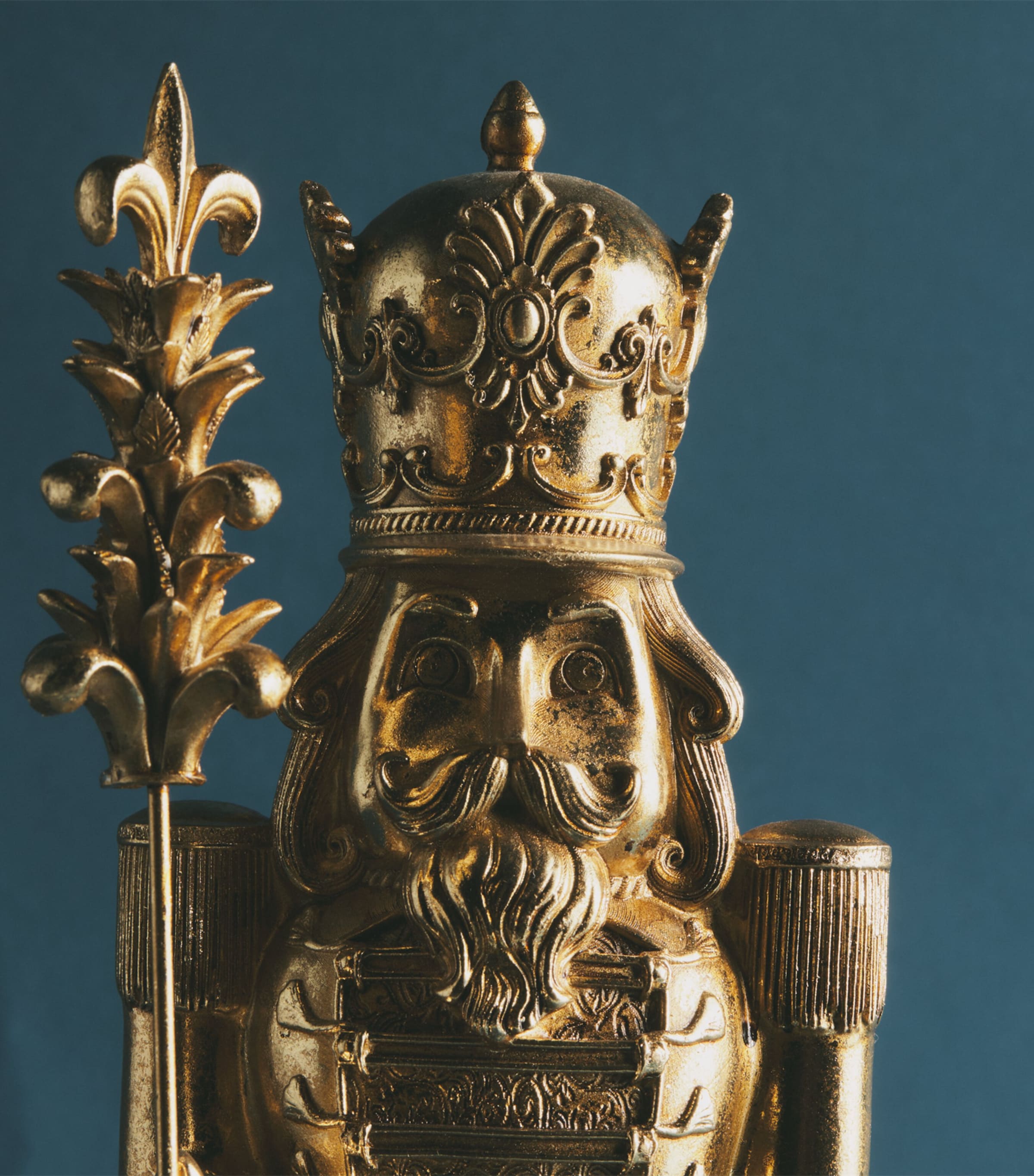 Harrods Nutcracker Tree Ornament Gold Image 2