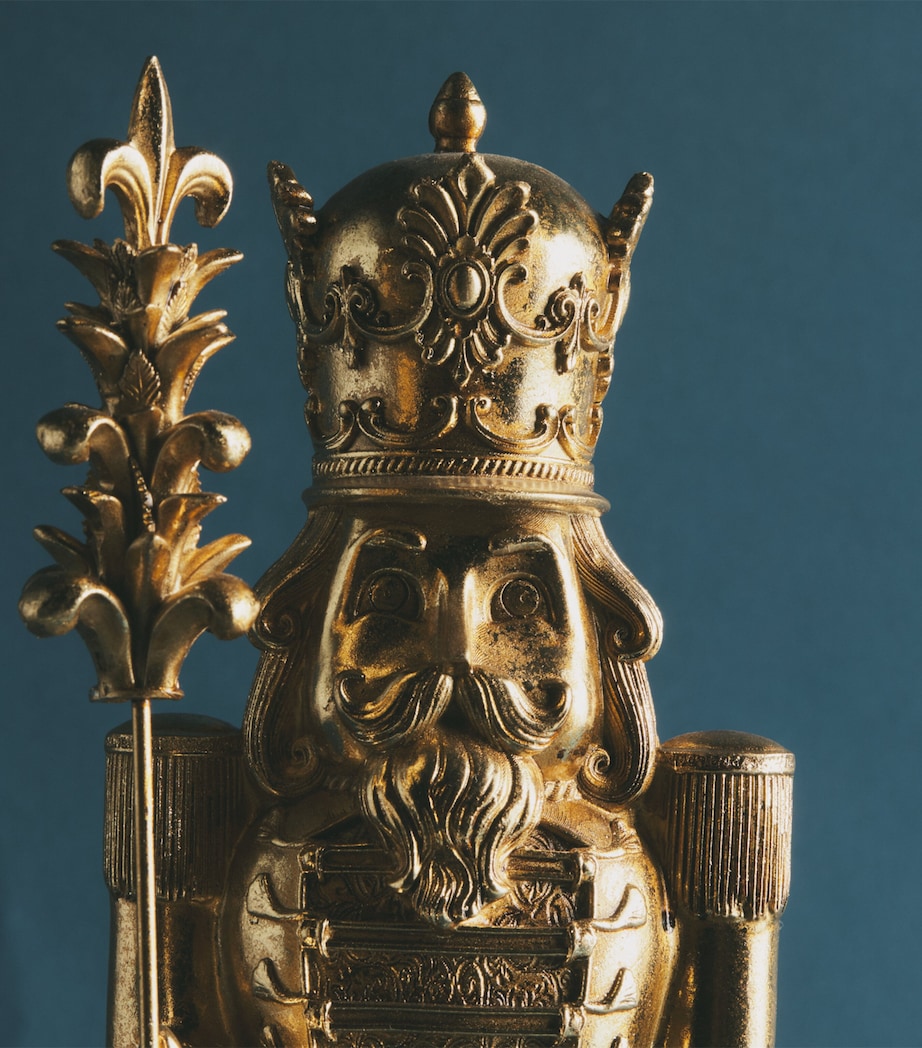 Harrods Nutcracker Tree Ornament Gold Image 2