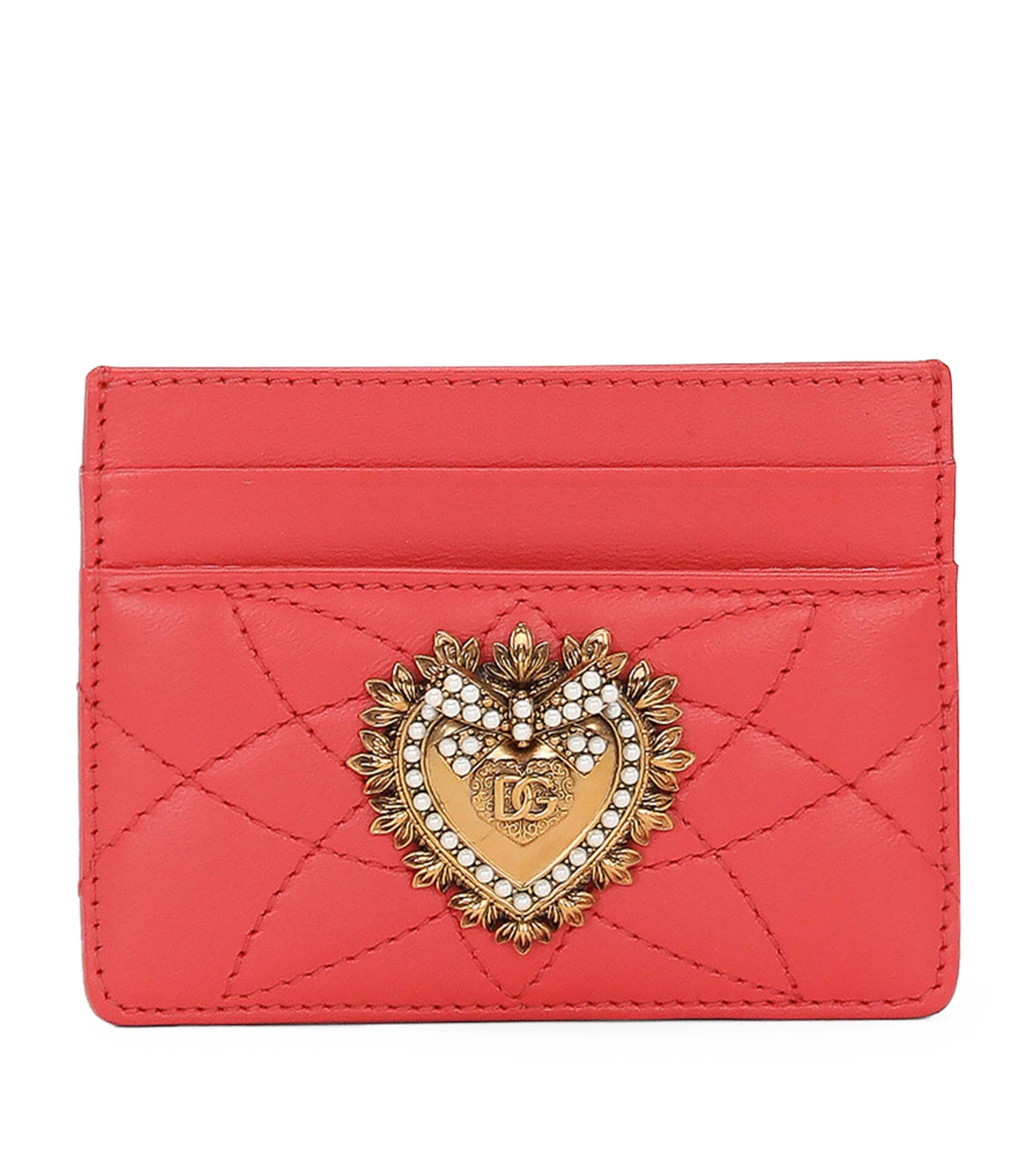 Dolce & Gabbana Devotion Leather Cardholder