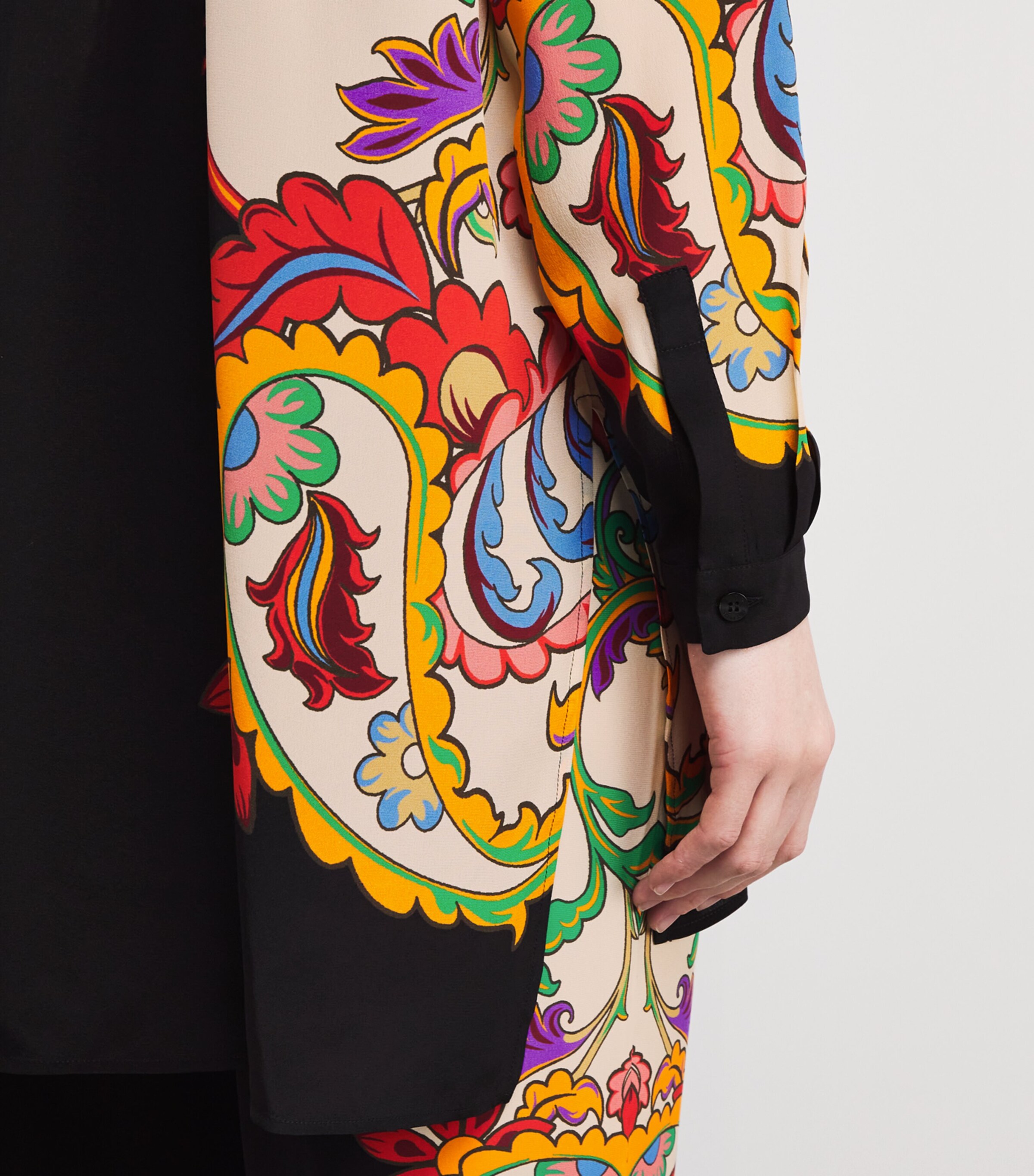 Silk Printed Shirt X0807 Image 6