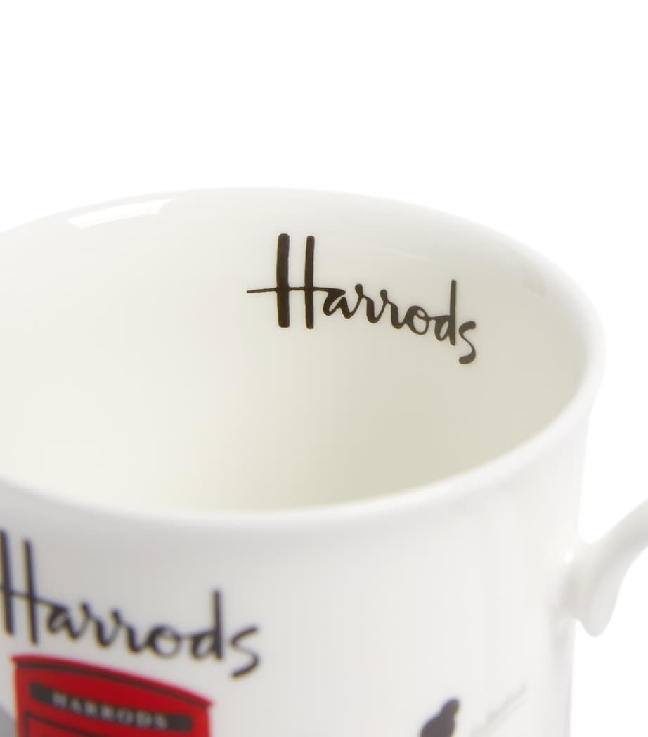 Harrods Lady Silhouette Mug Image 2