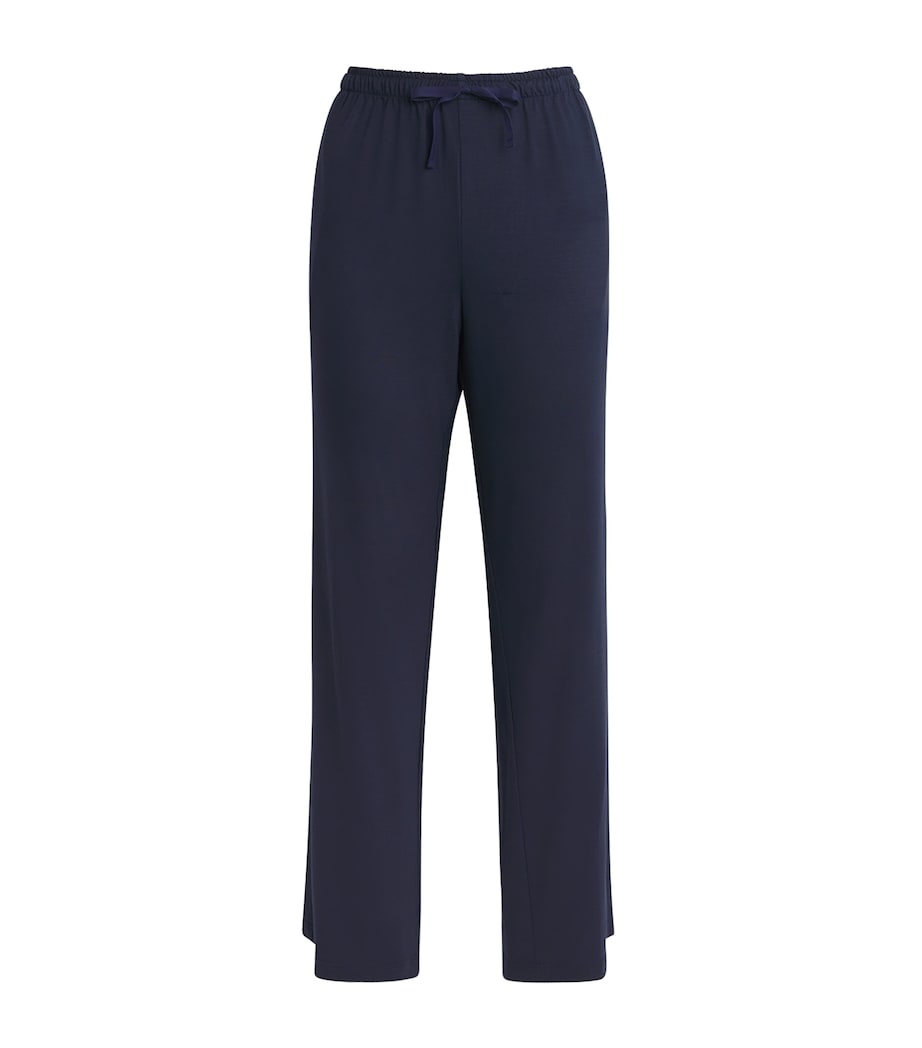 Derek Rose Womens Micro Modal Lara Pyjama Bottoms Cream Image 1