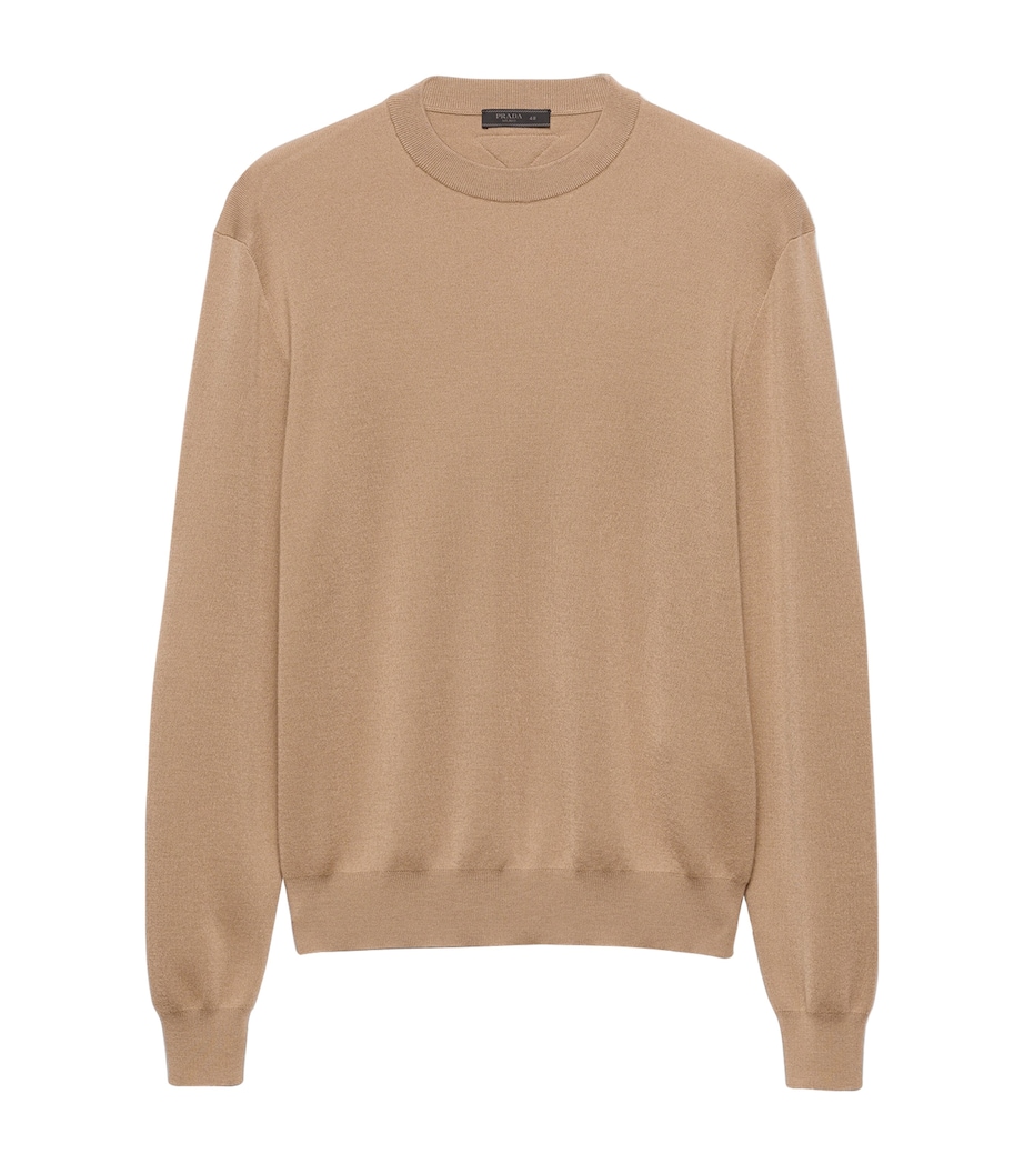 Cashmere Crew-Neck Sweater F0241 Image 1