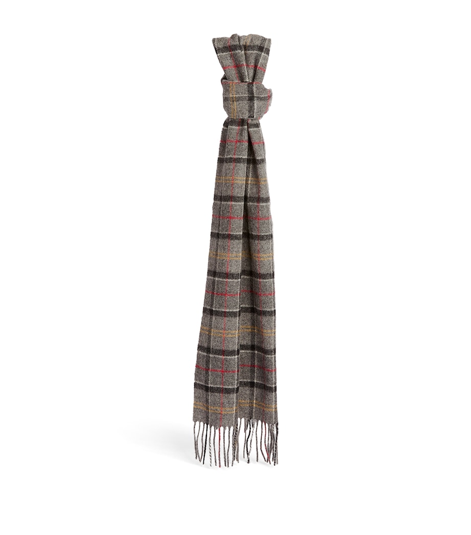Wool Tartan Scarf MULTI Image 5