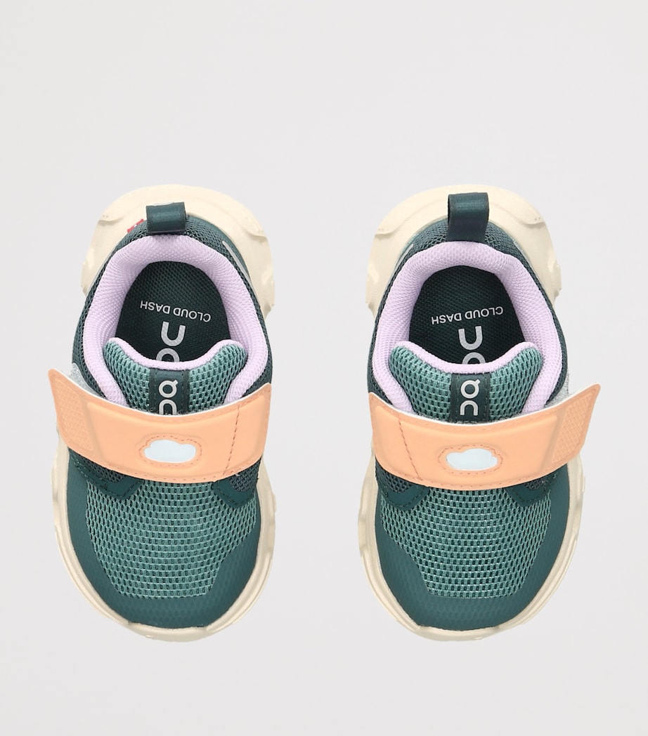 ON Running Cloud Dash Trainers Green Comb Image 3