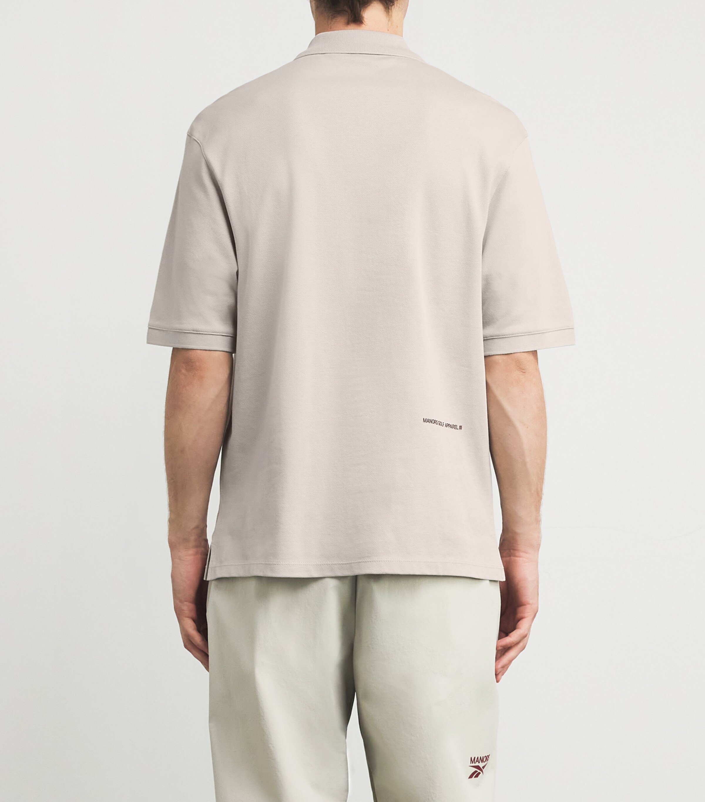 x Reebok Cotton Polo Shirt BEIGE Image 4