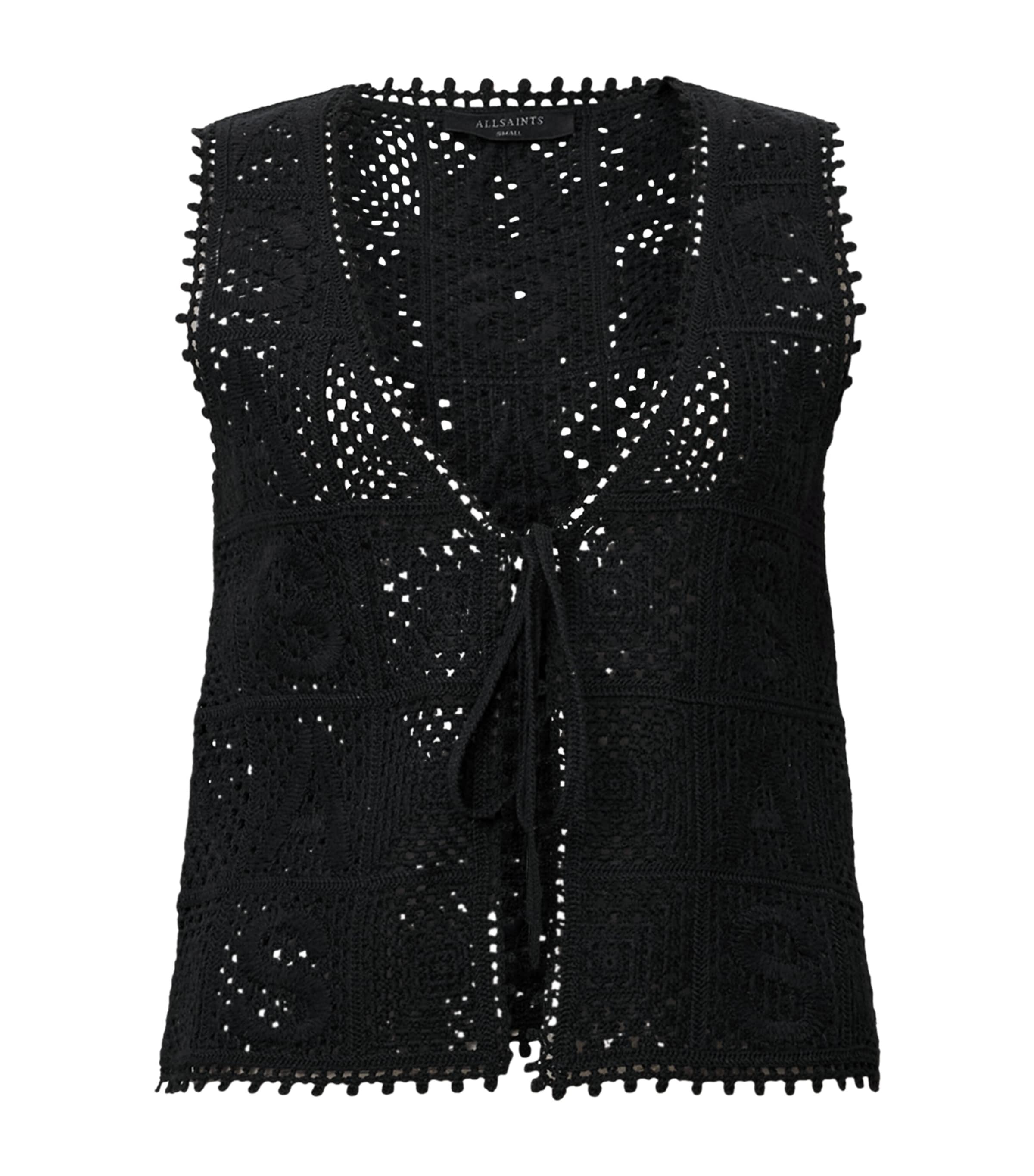 Allsaints Organic Cotton Florence Waistcoat