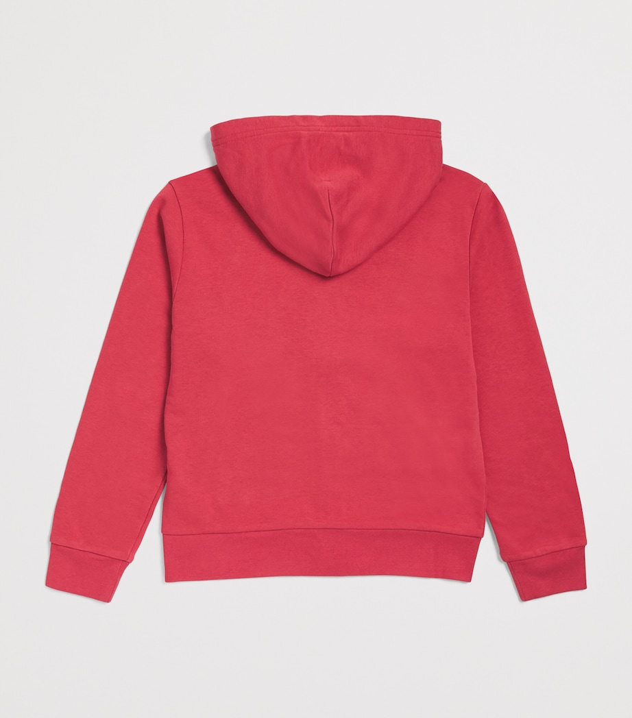 Ralph Lauren Kids Cotton-Blend Zip-Up Hoodie (6-14 Years) Nantkt Red Image 2