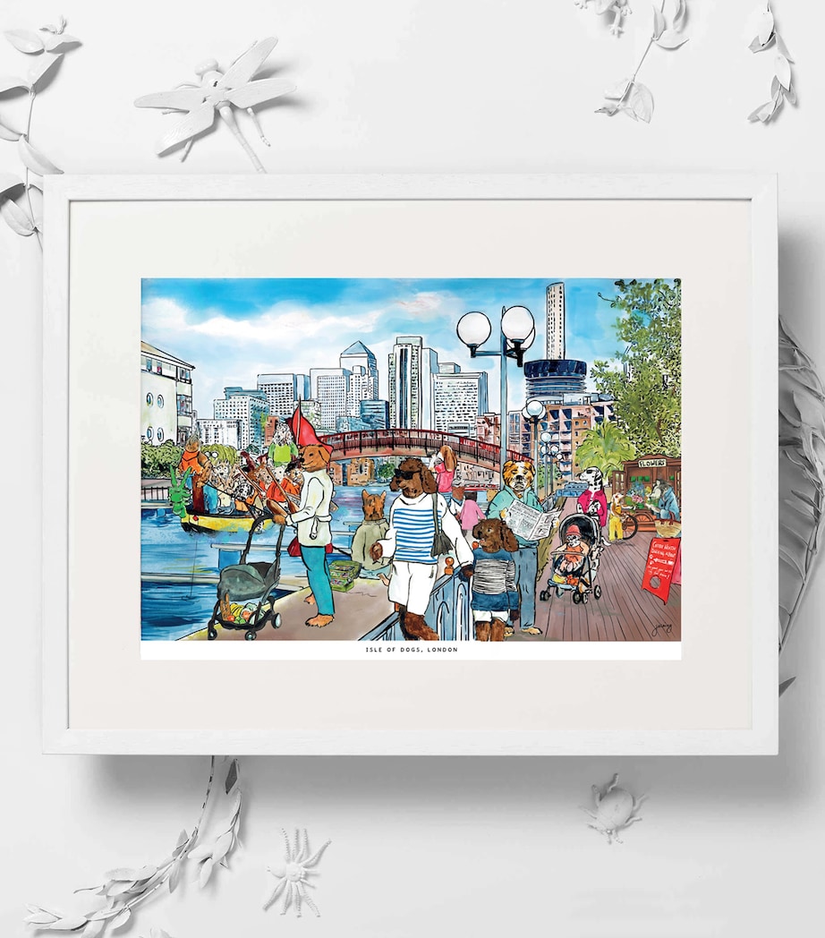 Isle of Dogs Print (42cm x 59cm) MULTI Image 2
