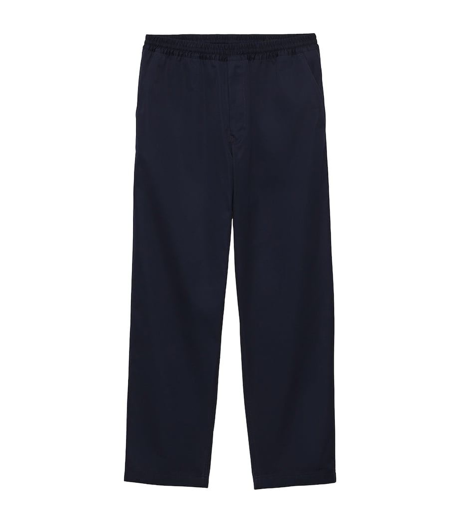 Cotton Slim Fit Trousers F0008 Image 1